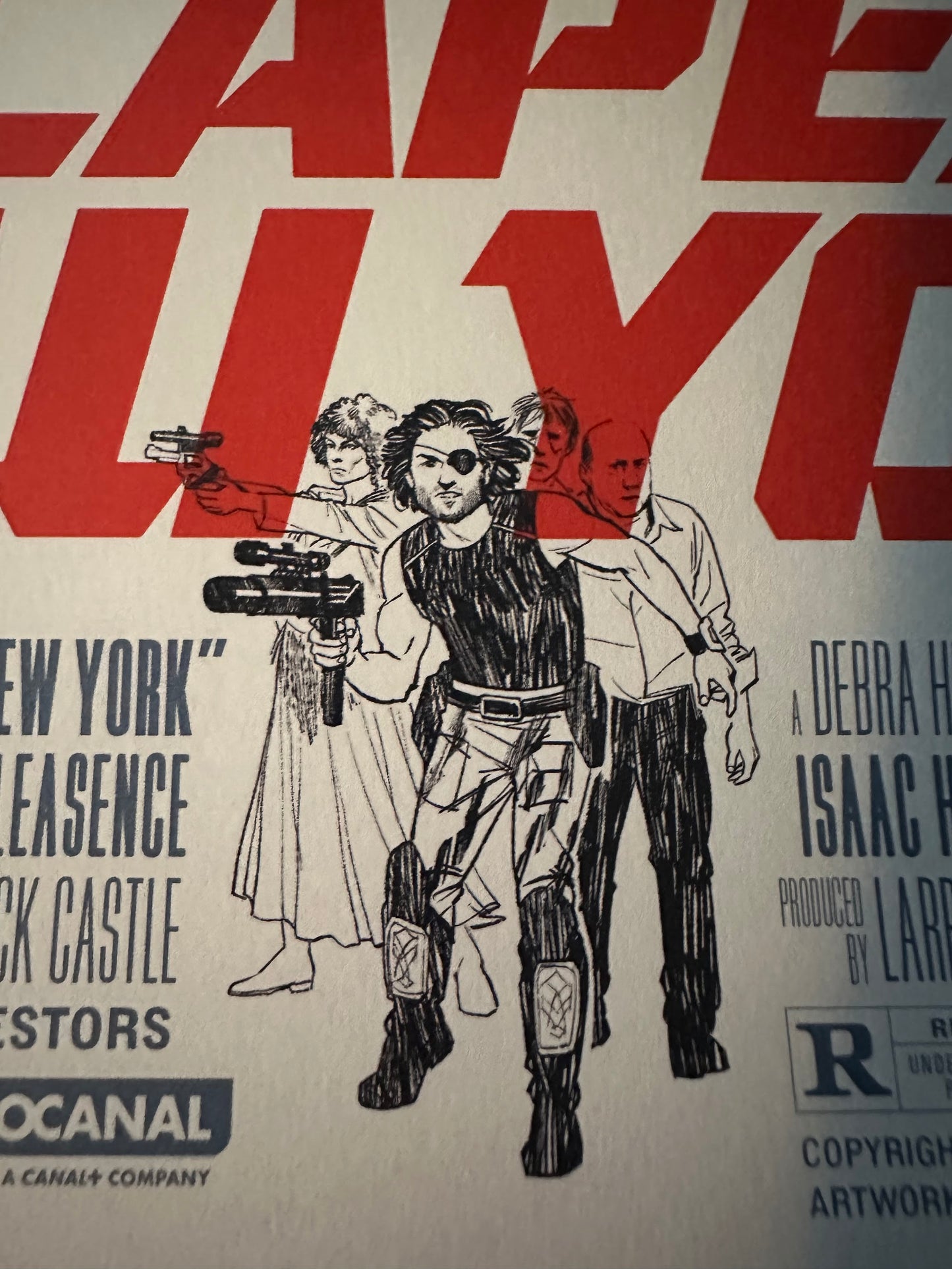 Phantom City Creative - Escape from New York 24x36 movie poster - detail image 5
