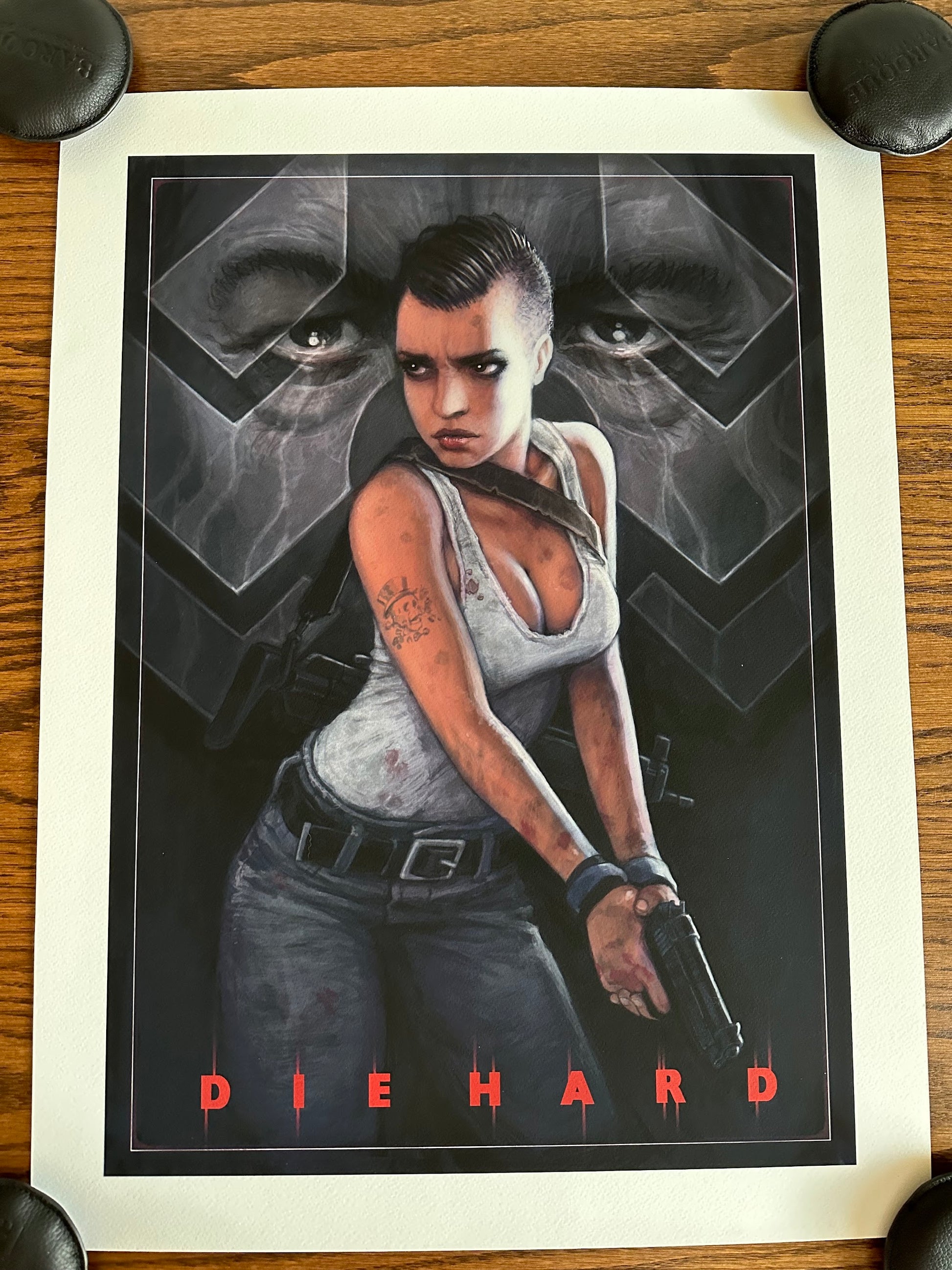 Ben Newman - Die Hard 18x24 movie poster