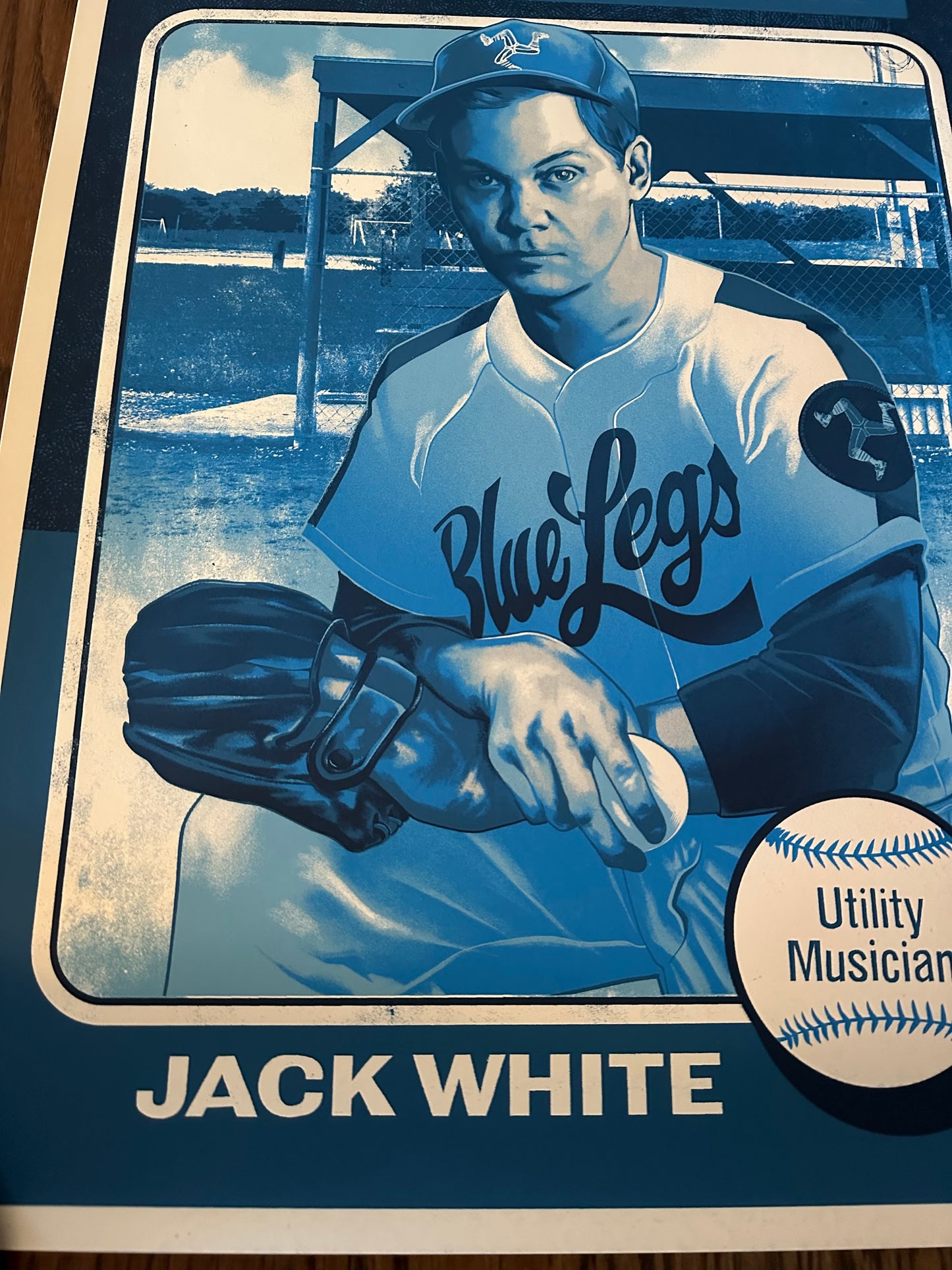 Matt Taylor - Jack White Washington DC 22 Topps Gig 18x24 movie poster - detail image 4