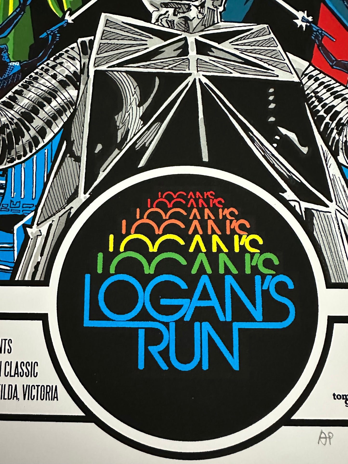 Tim Doyle - Logan's Run 16x26 movie poster - detail image 2