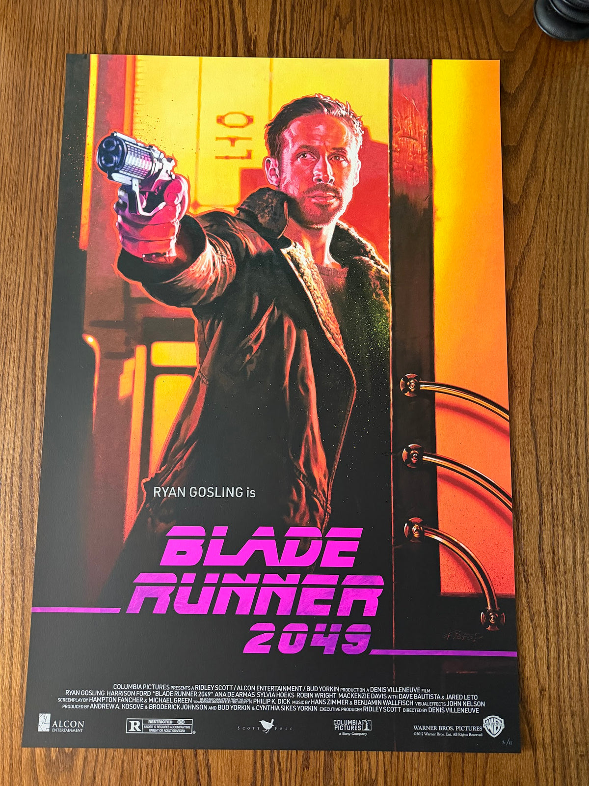 Alfons Kiefer - Blade Runner 2049 - 24x36 - Limited Edition Poster