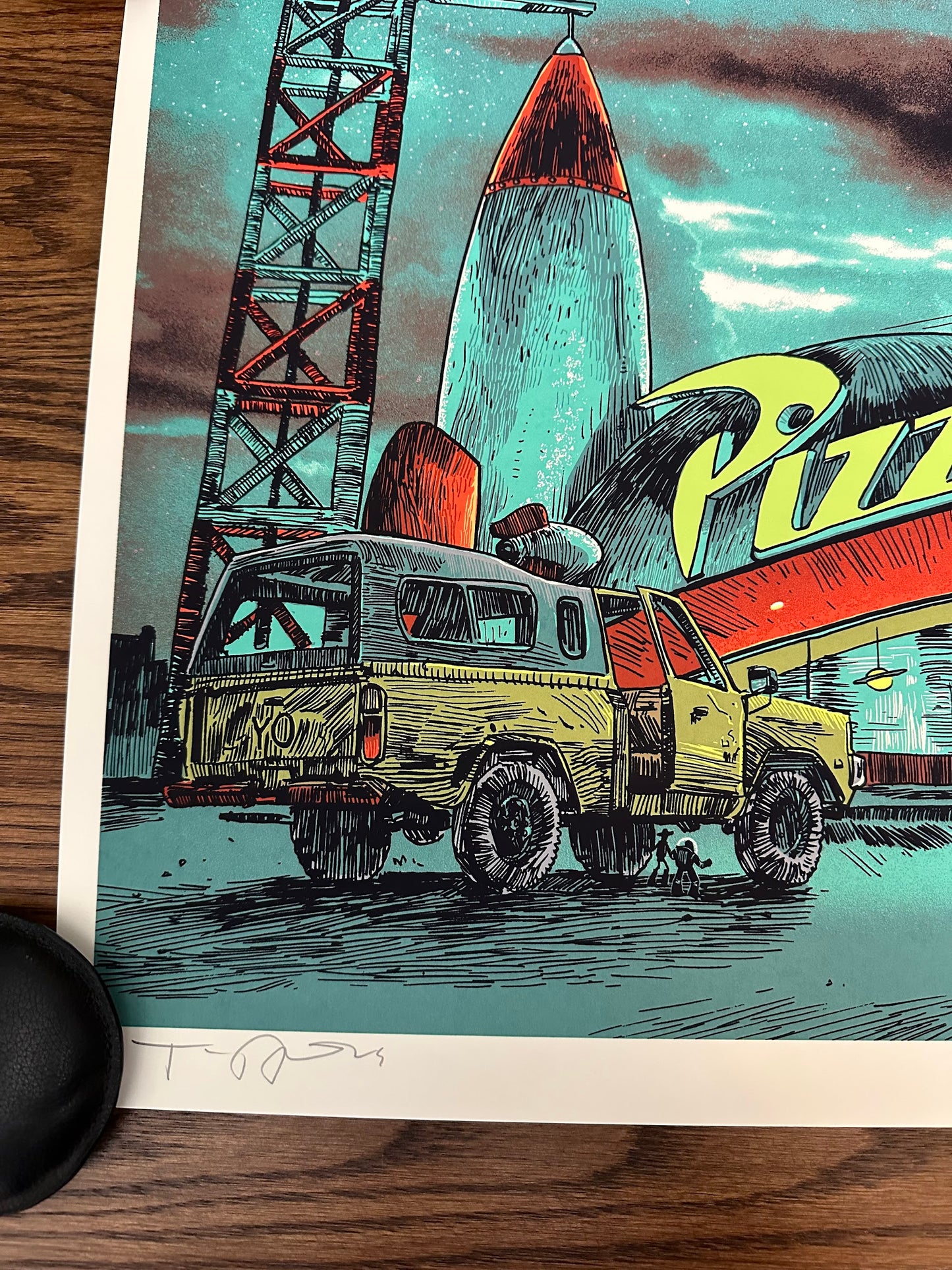 Tim Doyle - Toy Story Pizza Planet 24x18 movie poster - detail image 3