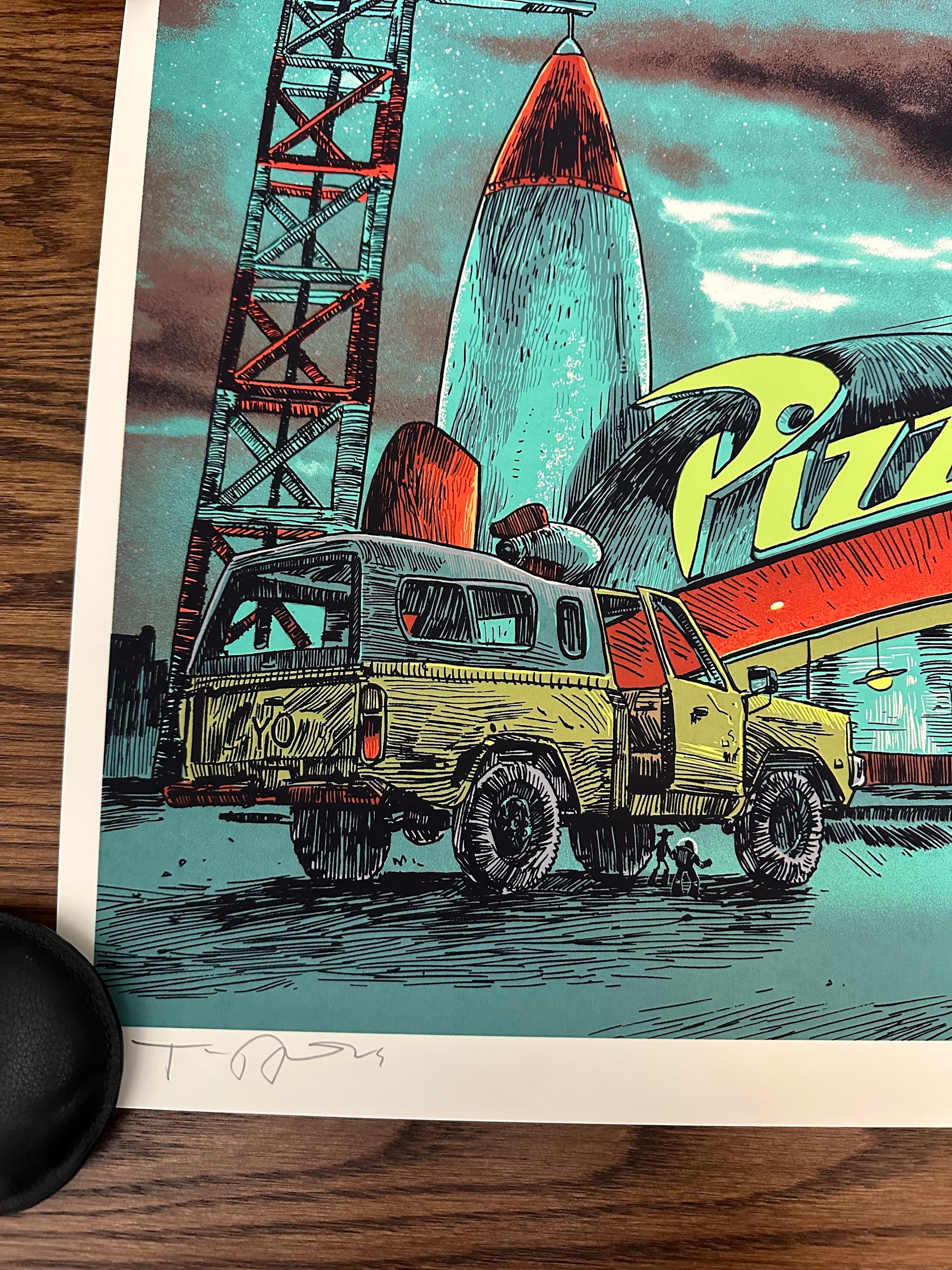 Tim Doyle - Toy Story Pizza Planet 24x18 movie poster - detail image 3