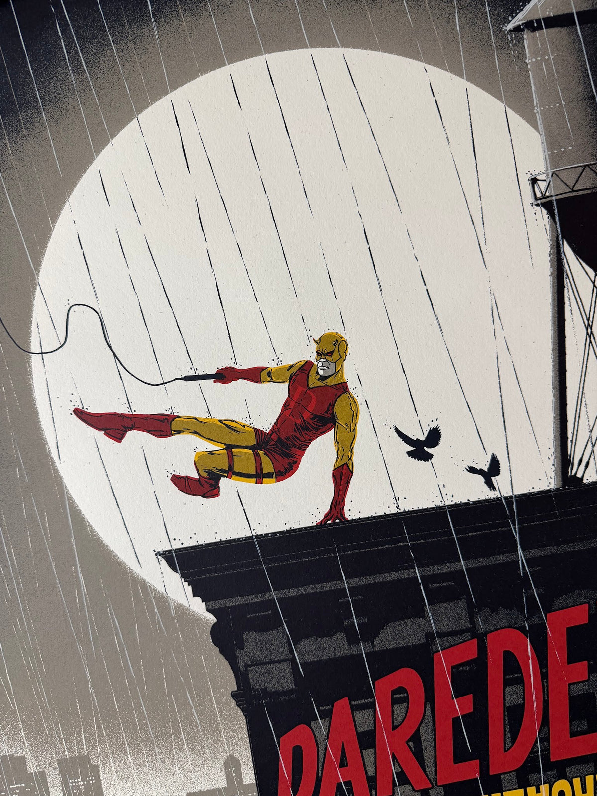 Matt Ferguson - Daredevil Man Without Fear Variant - 18x24 - Limited Edition Poster