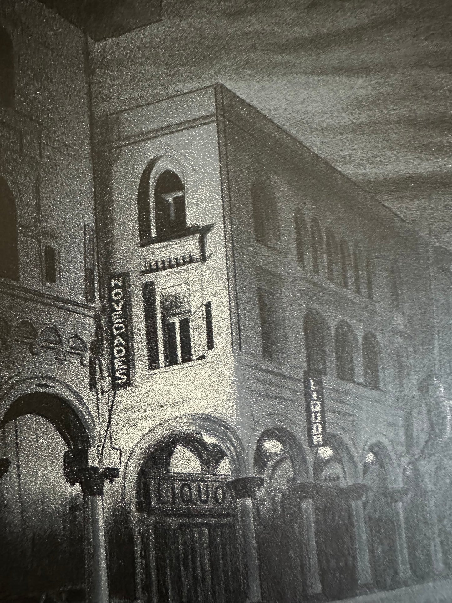 Mike Saputo - Touch of Evil Variant 36x24 movie poster - detail image 4