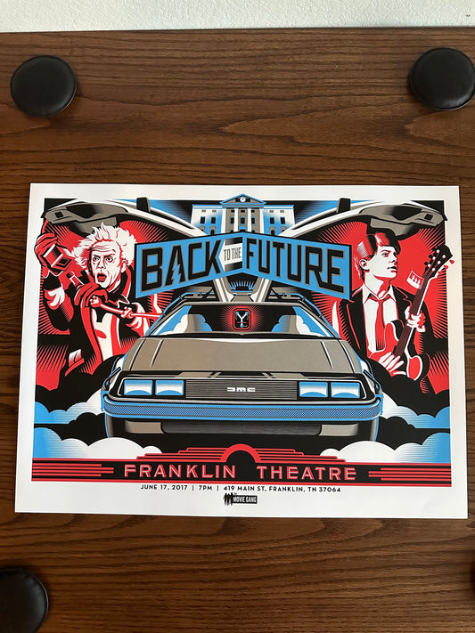 Ryan Brinkerhoff - Back to the Future 18x24 movie poster