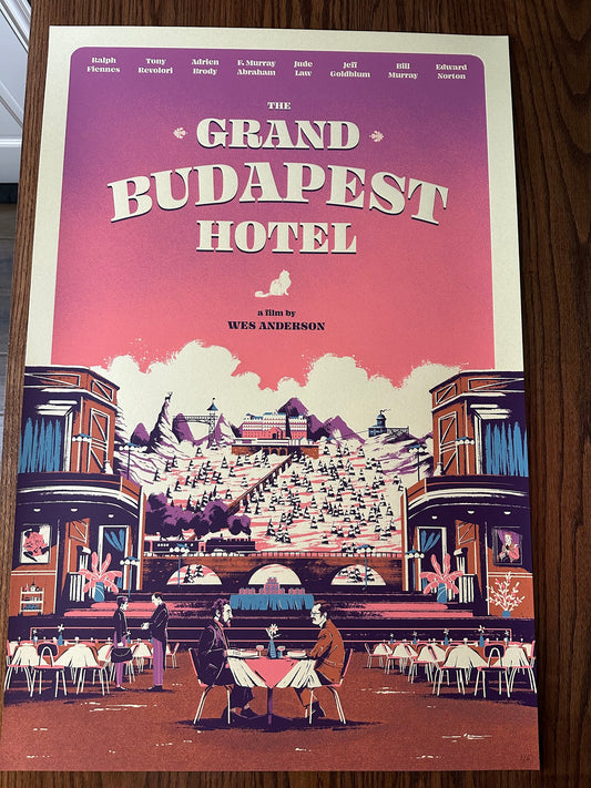 Marie Bergeron - The Grand Budapest Hotel 24x36 movie poster