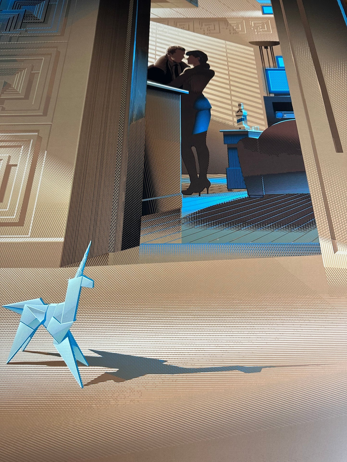 Laurent Durieux - Blade Runner Memories in Green 24x36 movie poster - detail image 2