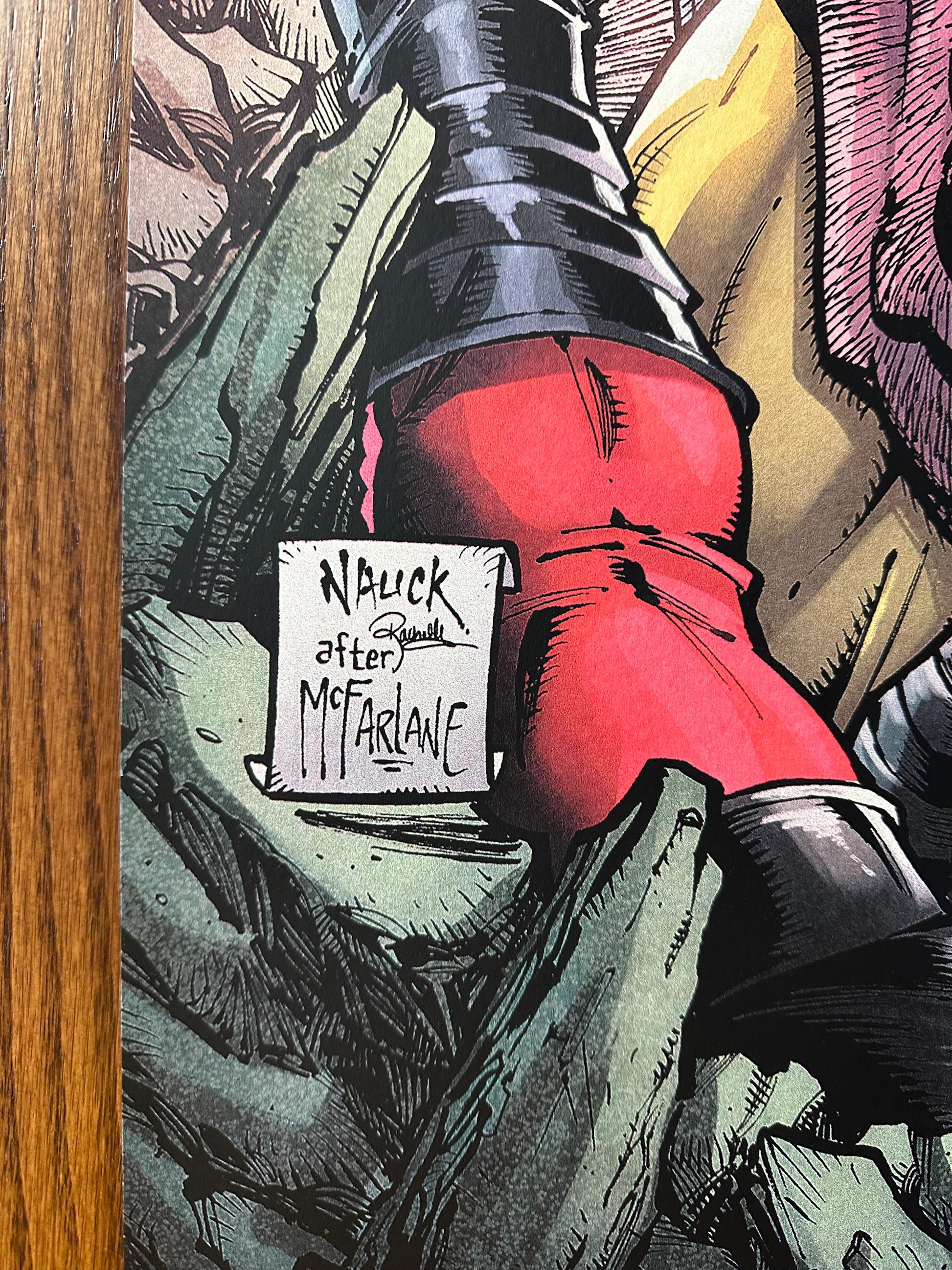 Todd Nauck - Deadpool #1 24x36 movie poster - detail image 7