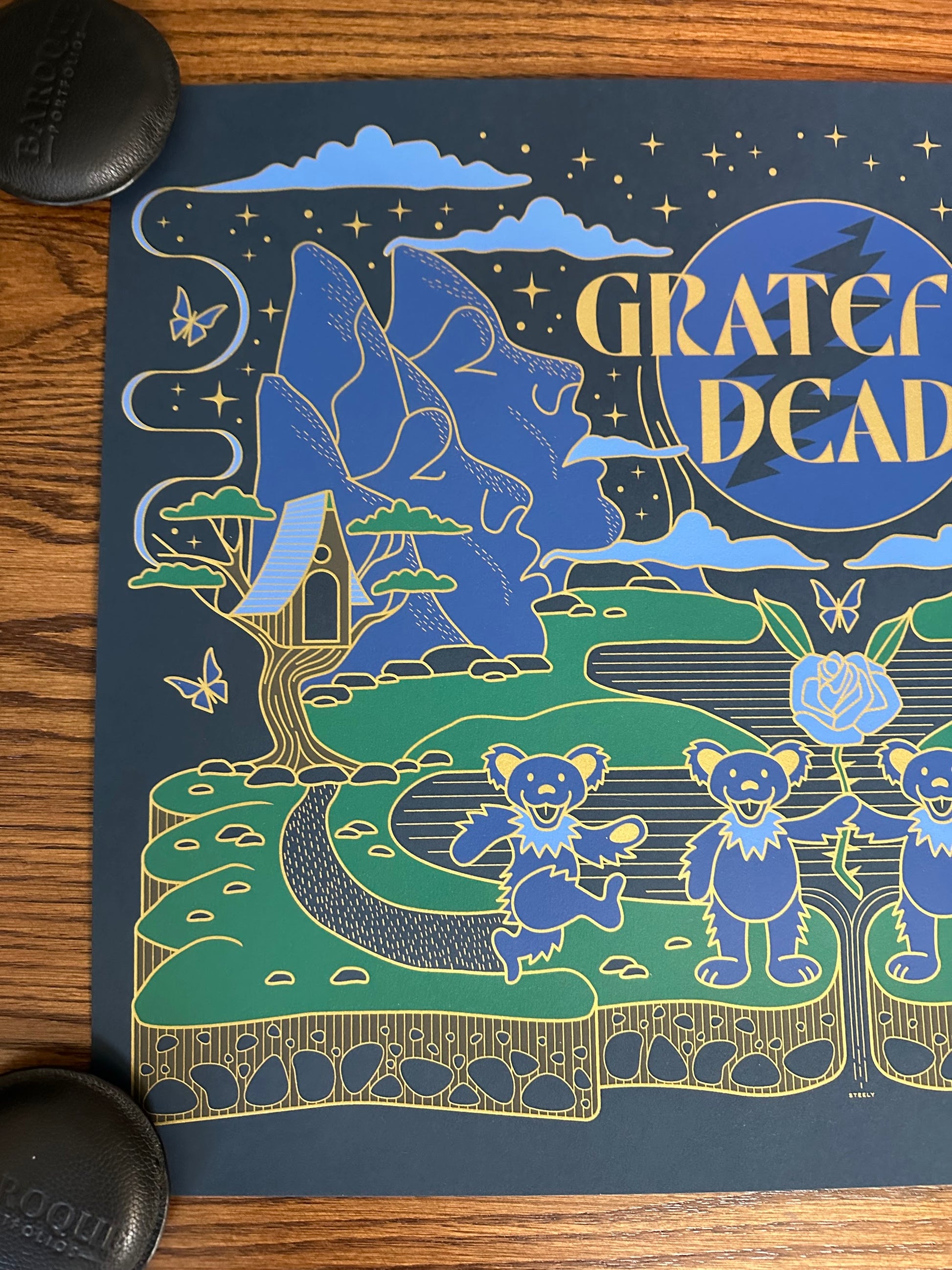 Brian Steely - Grateful Dead 24x18 movie poster - detail image 2