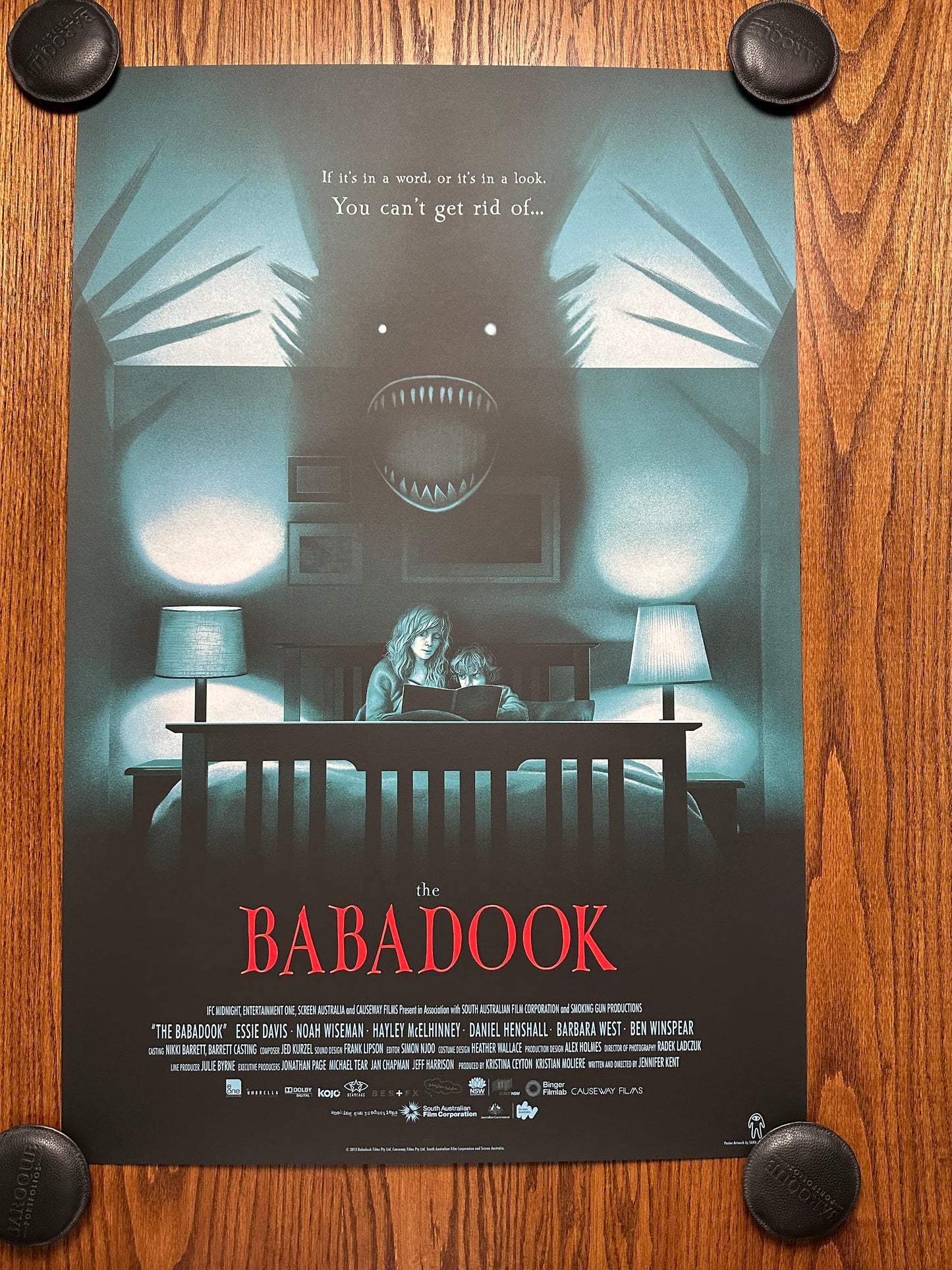 Sara Deck - The Babadook 24x36 movie poster