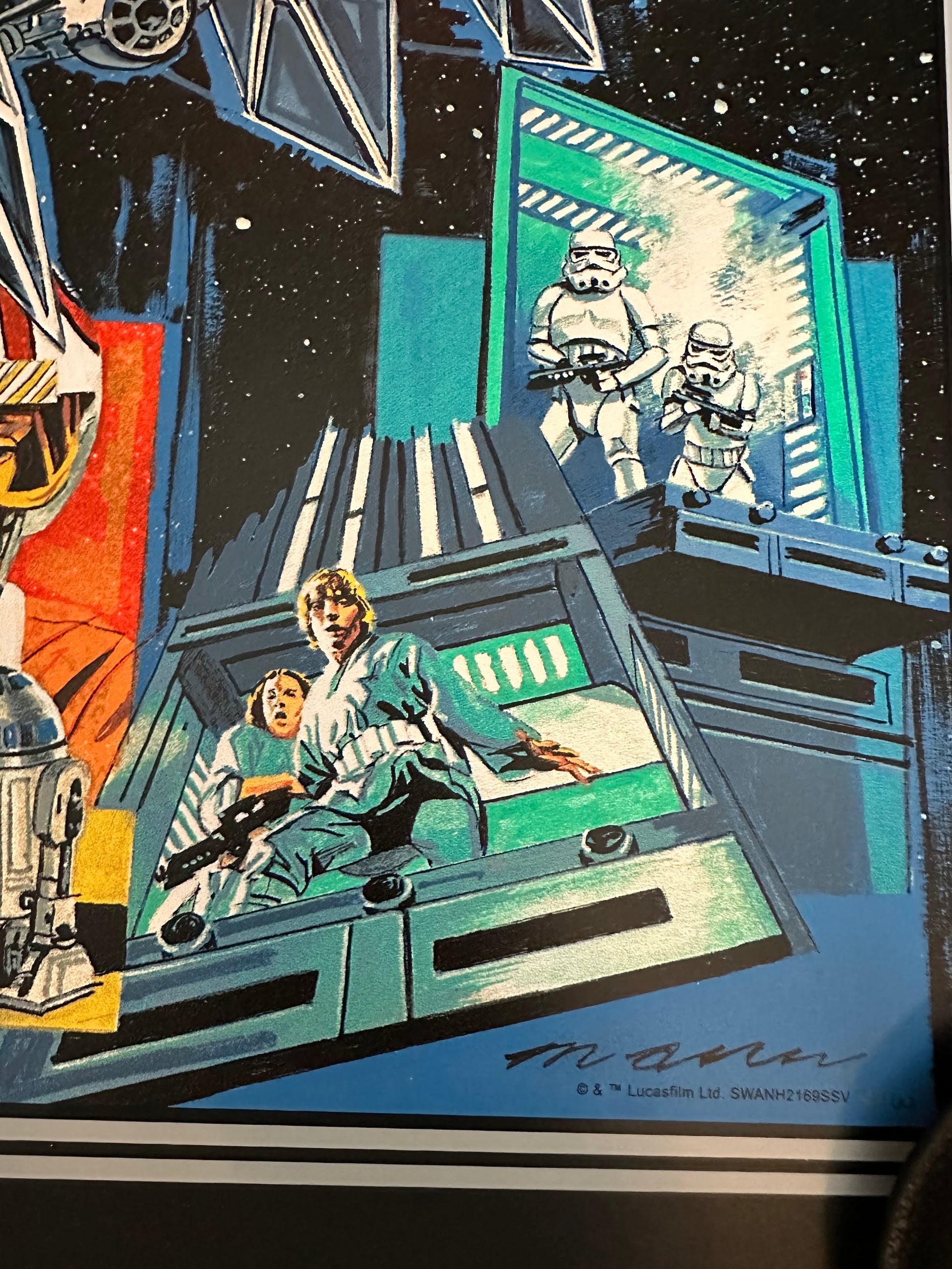 Paul Mann - Star Wars Variant 36x24 movie poster - detail image 8