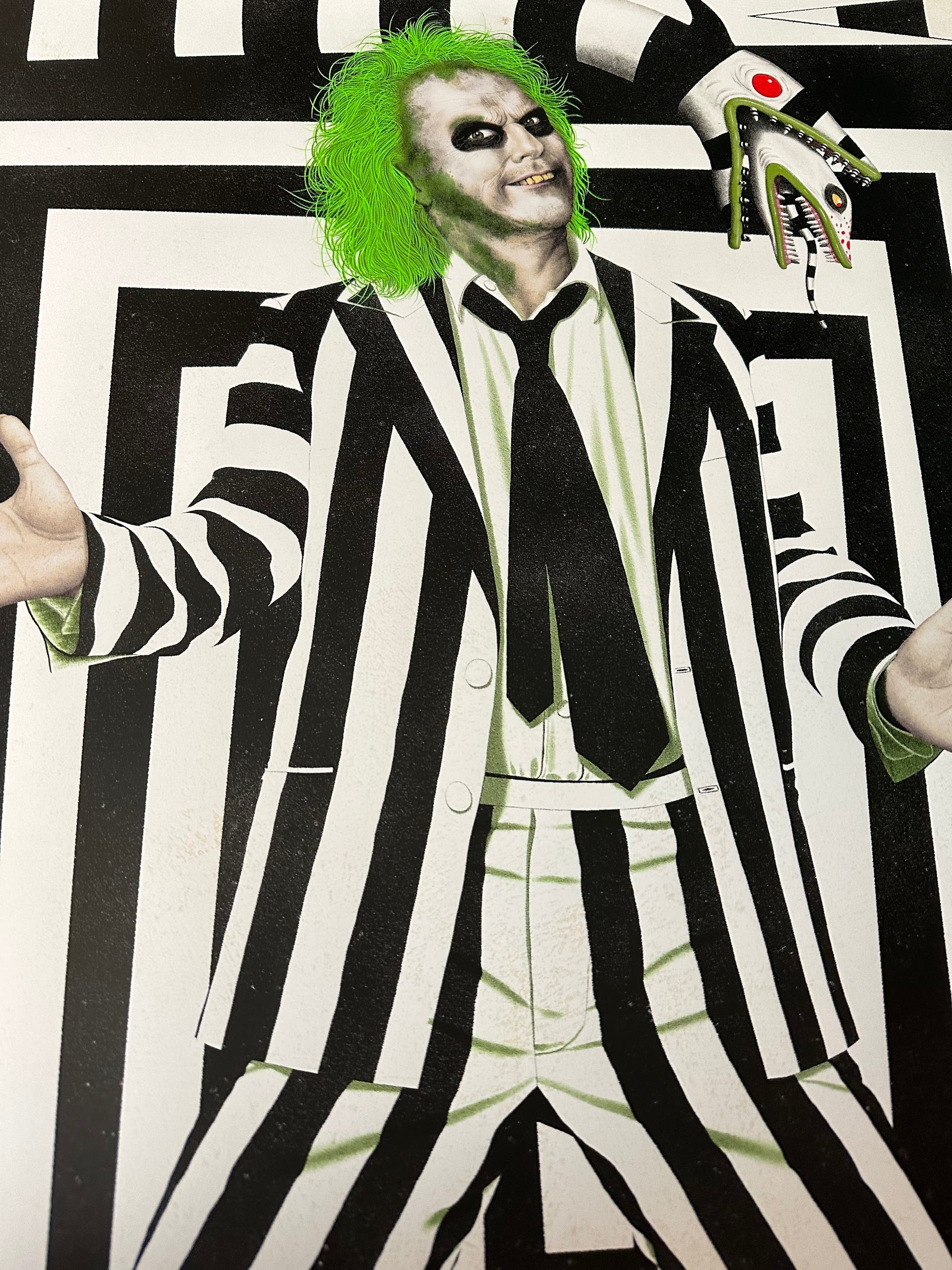 Jason Raish - Beetlejuice Beetlejuice 24x36 movie poster - detail image 4