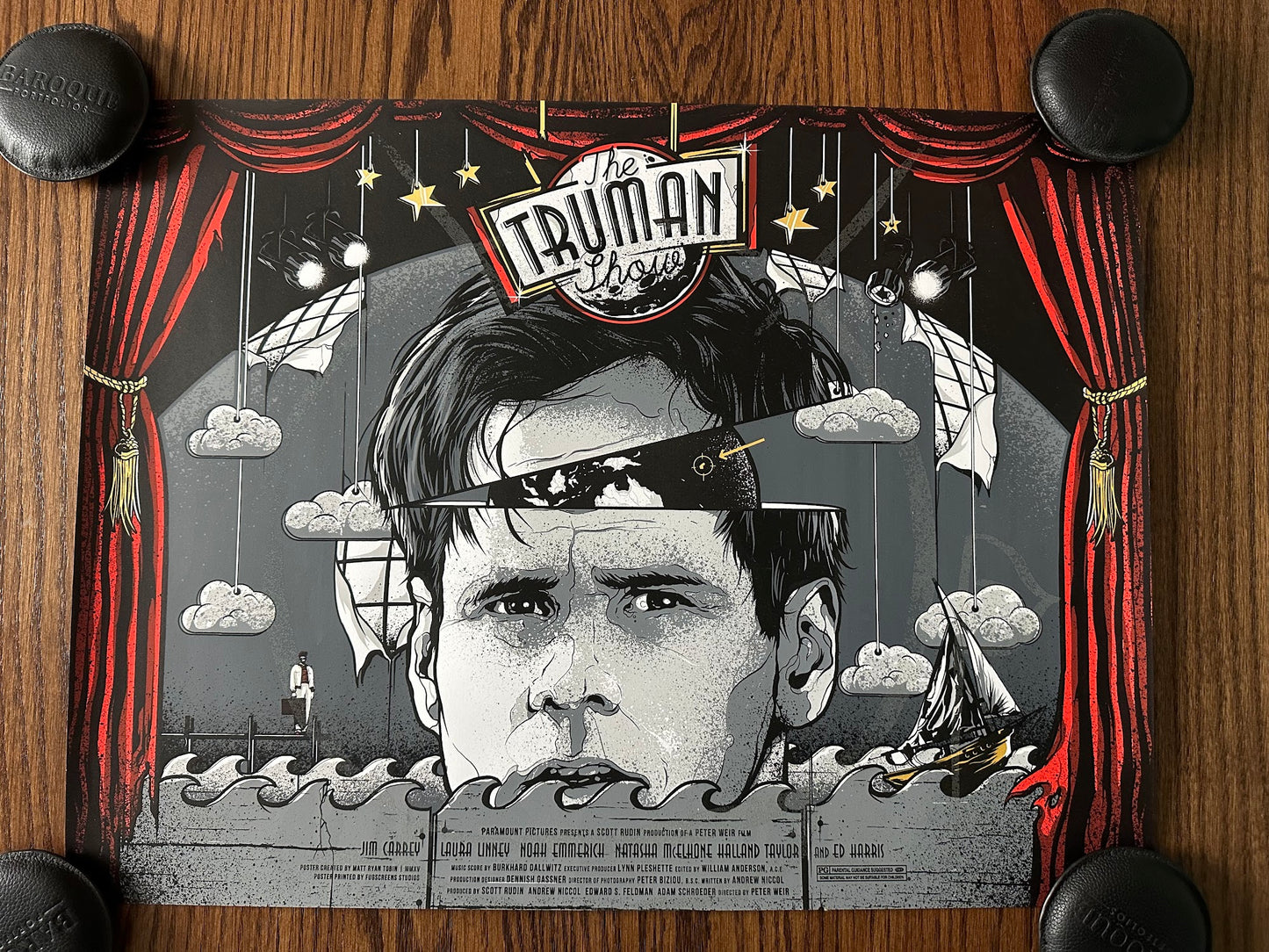 Matt Ryan Tobin - The Truman Show 24x18 movie poster
