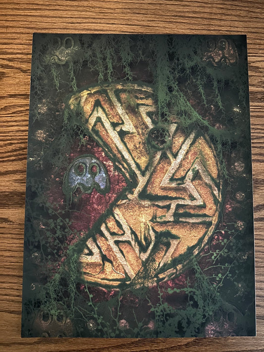 Casey Callender - Pac-Man Jungle "Legend of the Pac Man" 13x19 art print