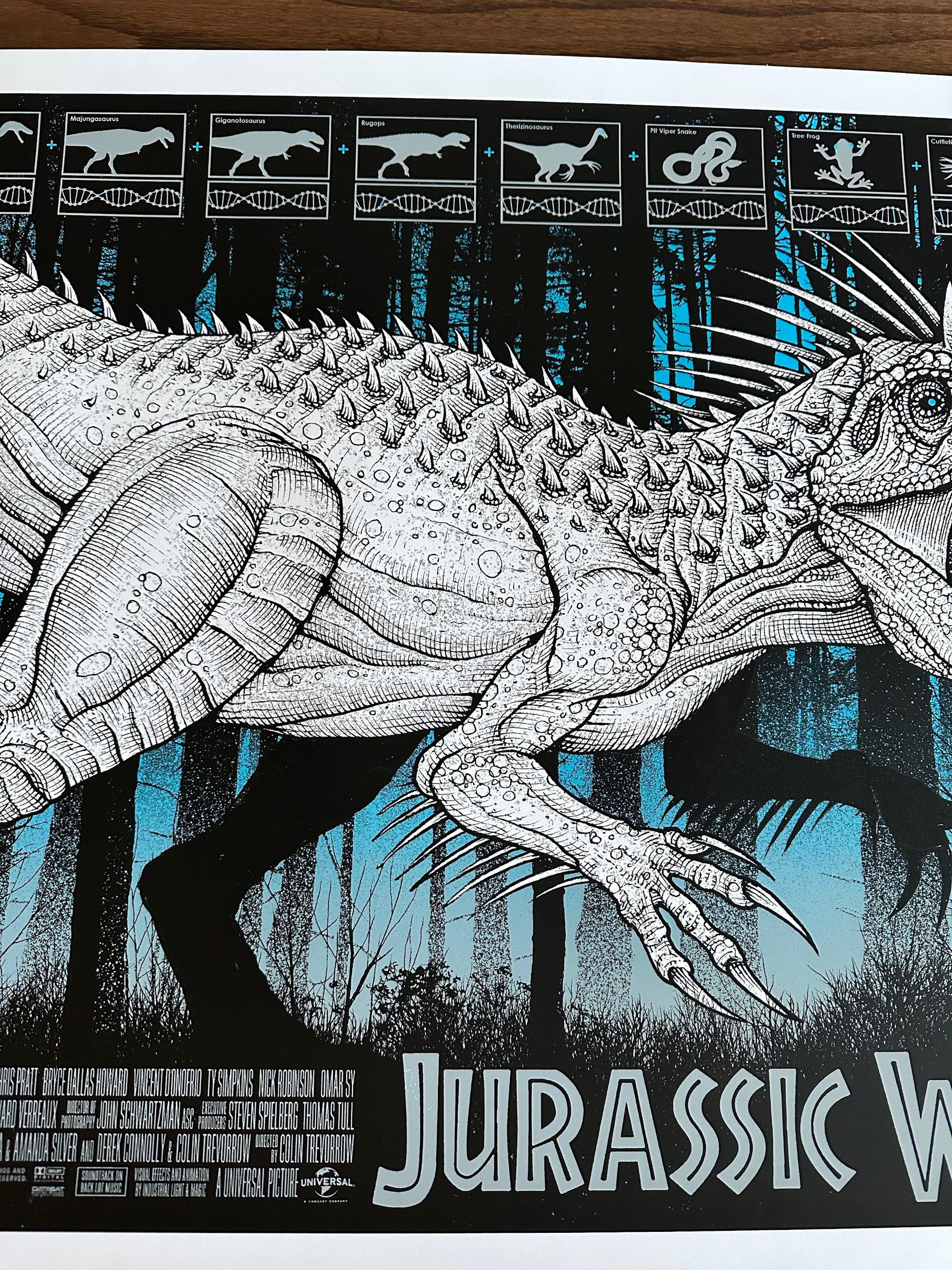 Dan Mcarthy - Jurassic World 36x24 movie poster - detail image 5