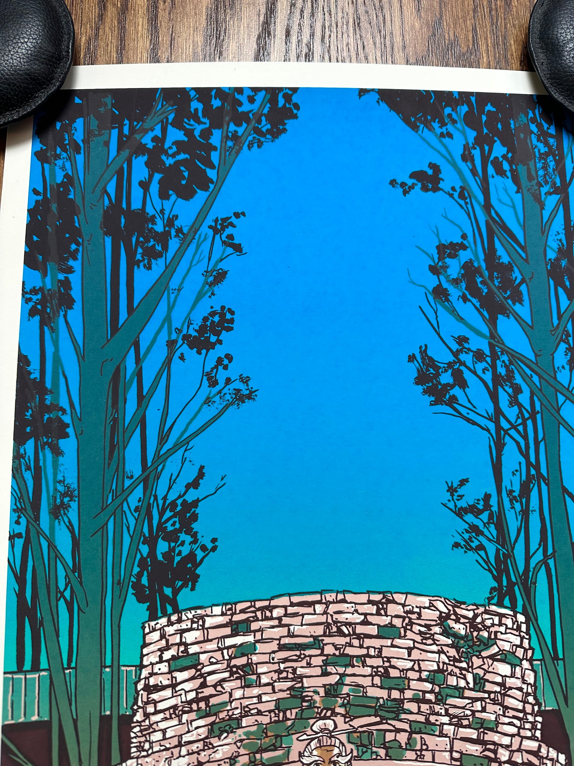 Tim Doyle - Kill Bill "Pai Mei Awaits" 12x24 movie poster - detail image 2