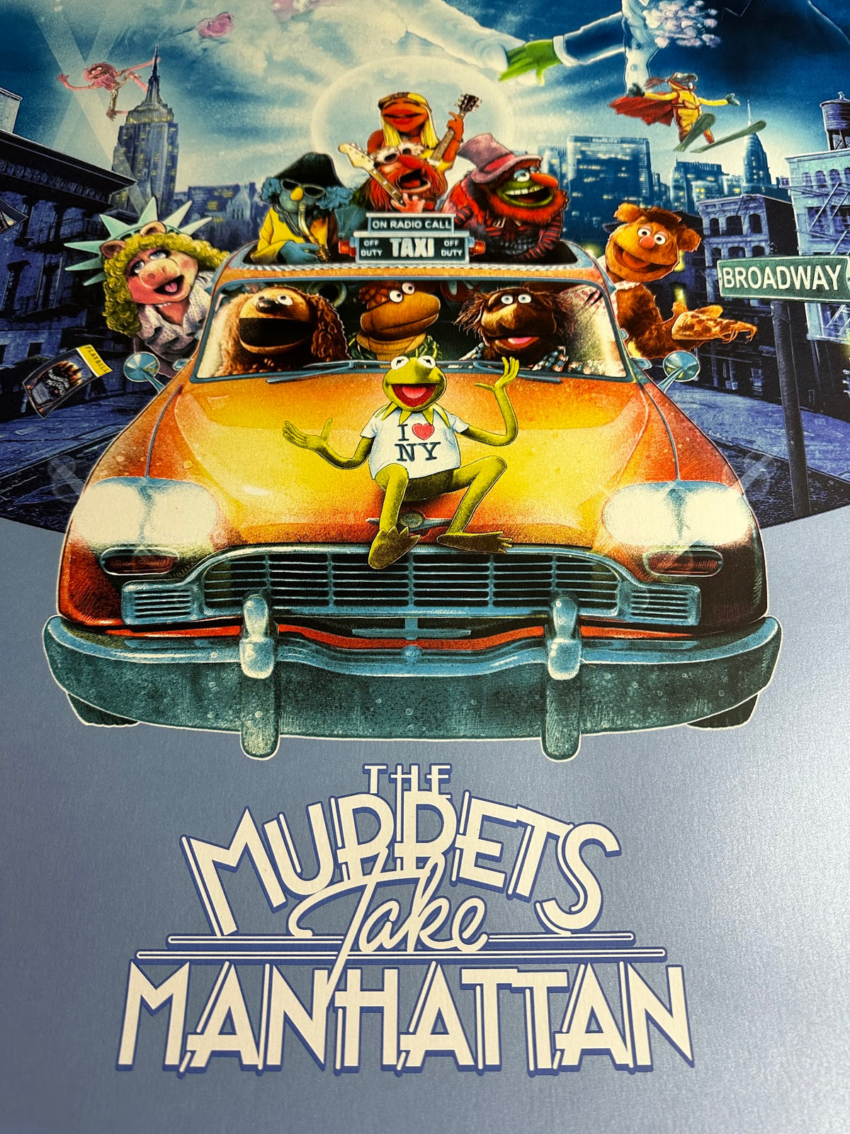 Kevin Wilson - Muppets take Manhattan - 24x36 - Limited Edition Poster