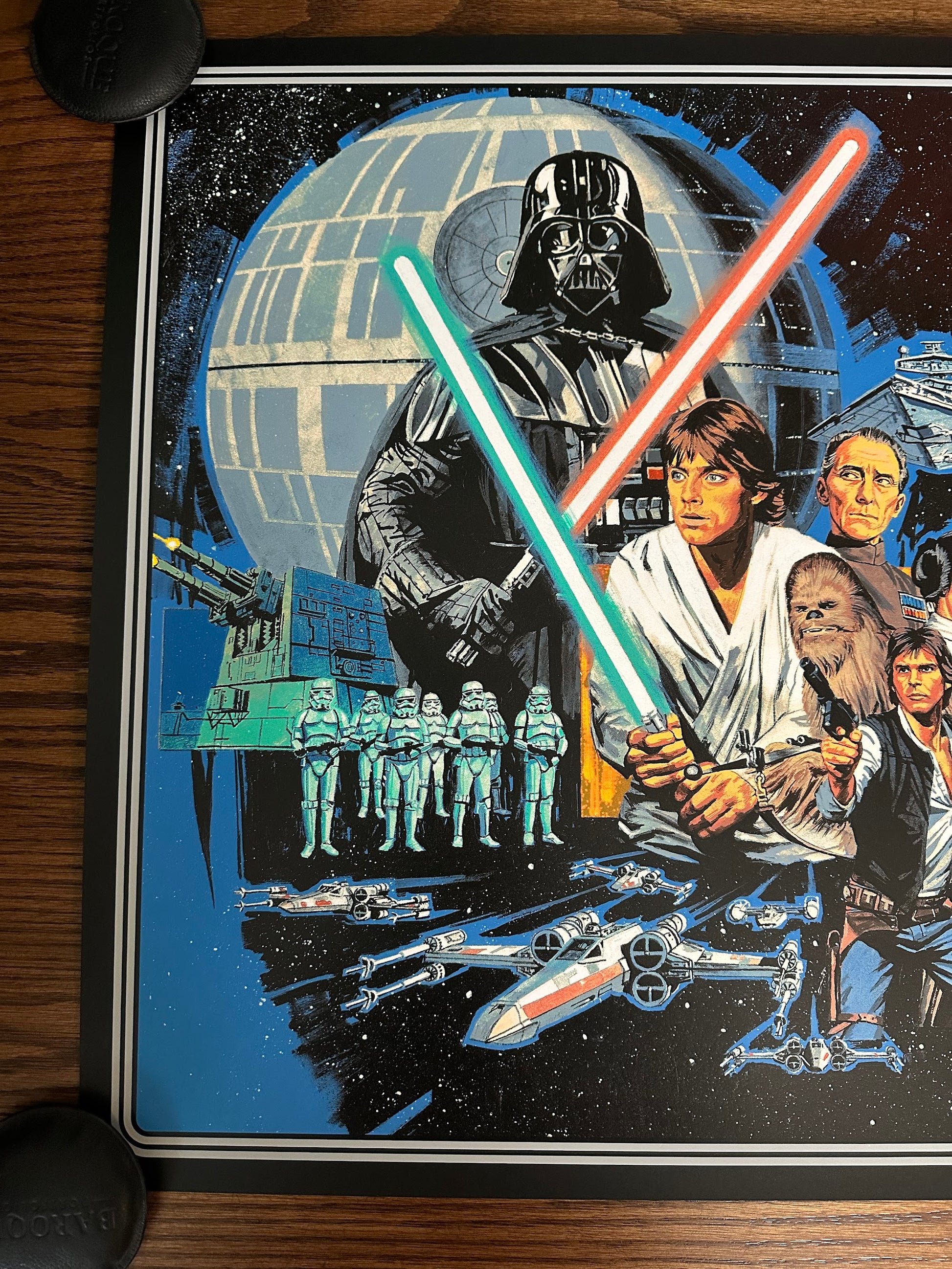 Paul Mann - Star Wars Variant 36x24 movie poster - detail image 2