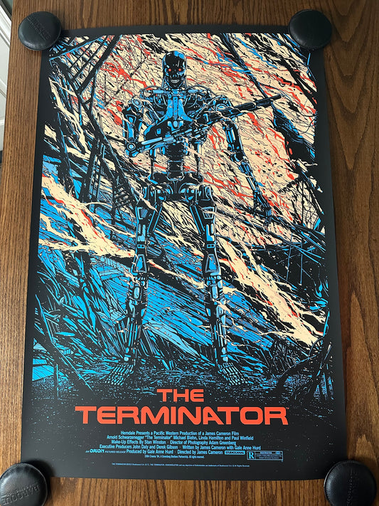 Kilian Eng - Terminator 24x36 movie poster