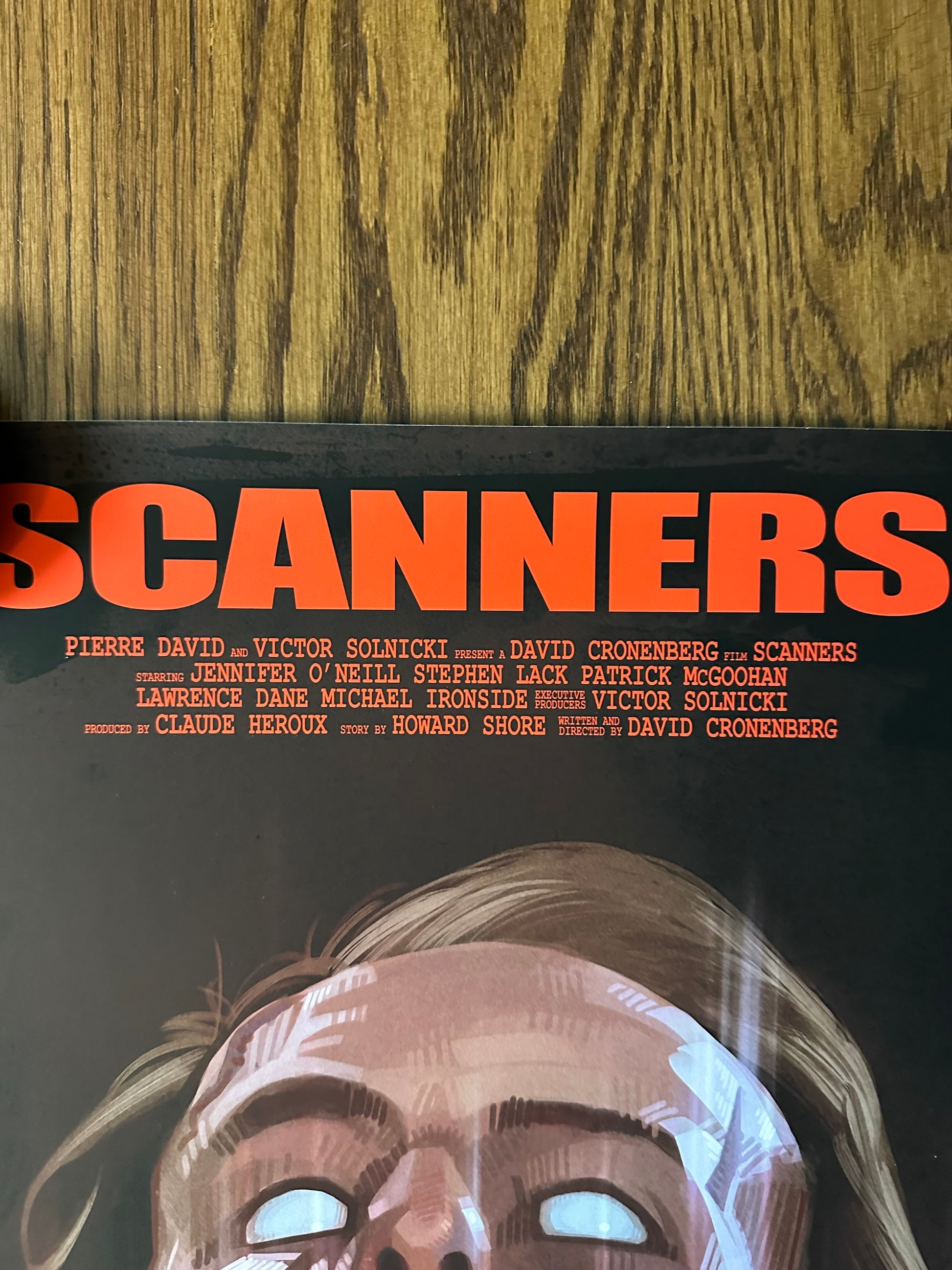Yvan Quinet - Scanners 16x24 movie poster - detail image 2