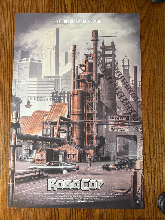 Chris Skinner - Robocop - 24x36 - Limited Edition Poster