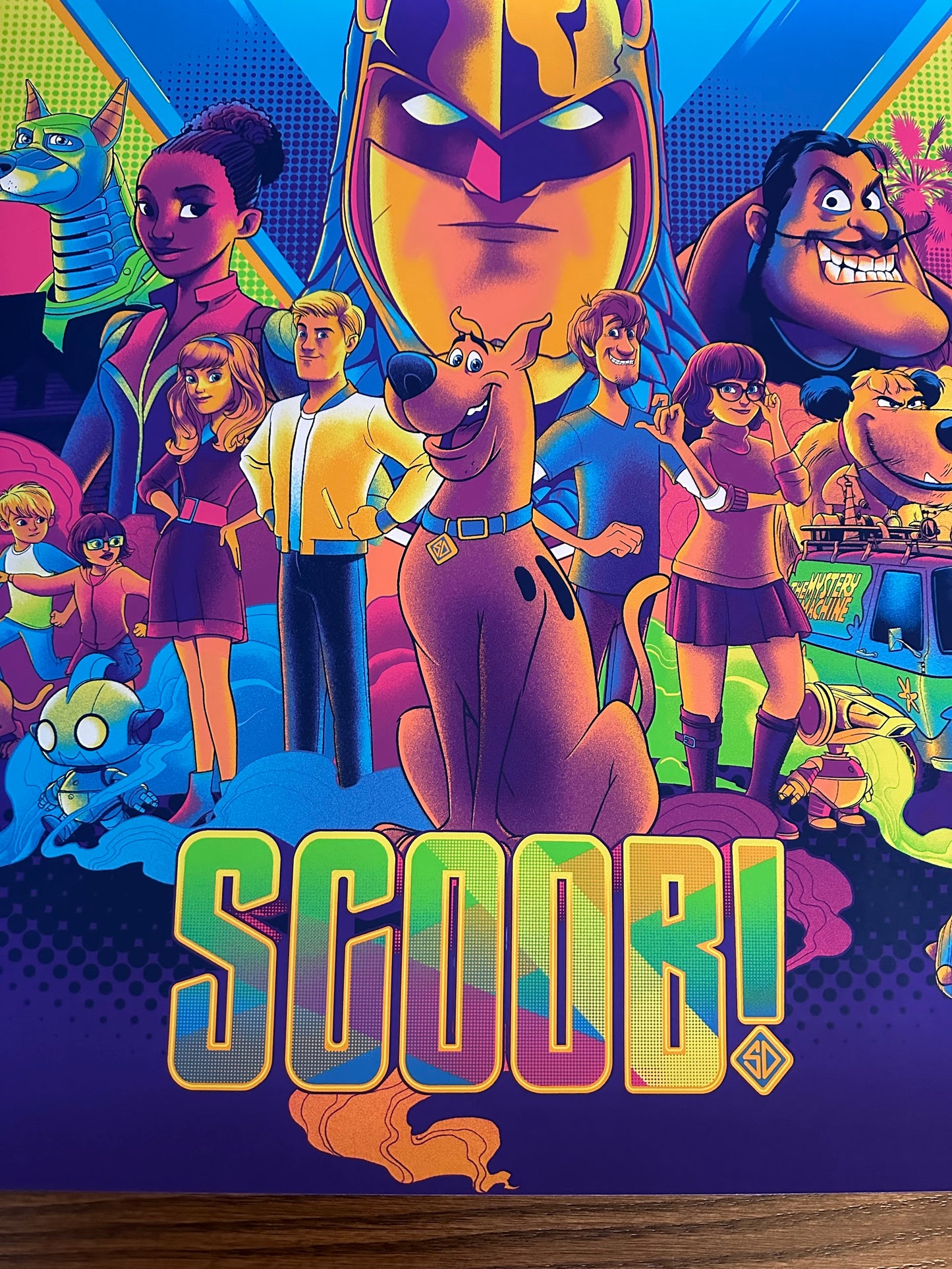 Matt Taylor - Scooby Doo 36x24 movie poster - detail image 2