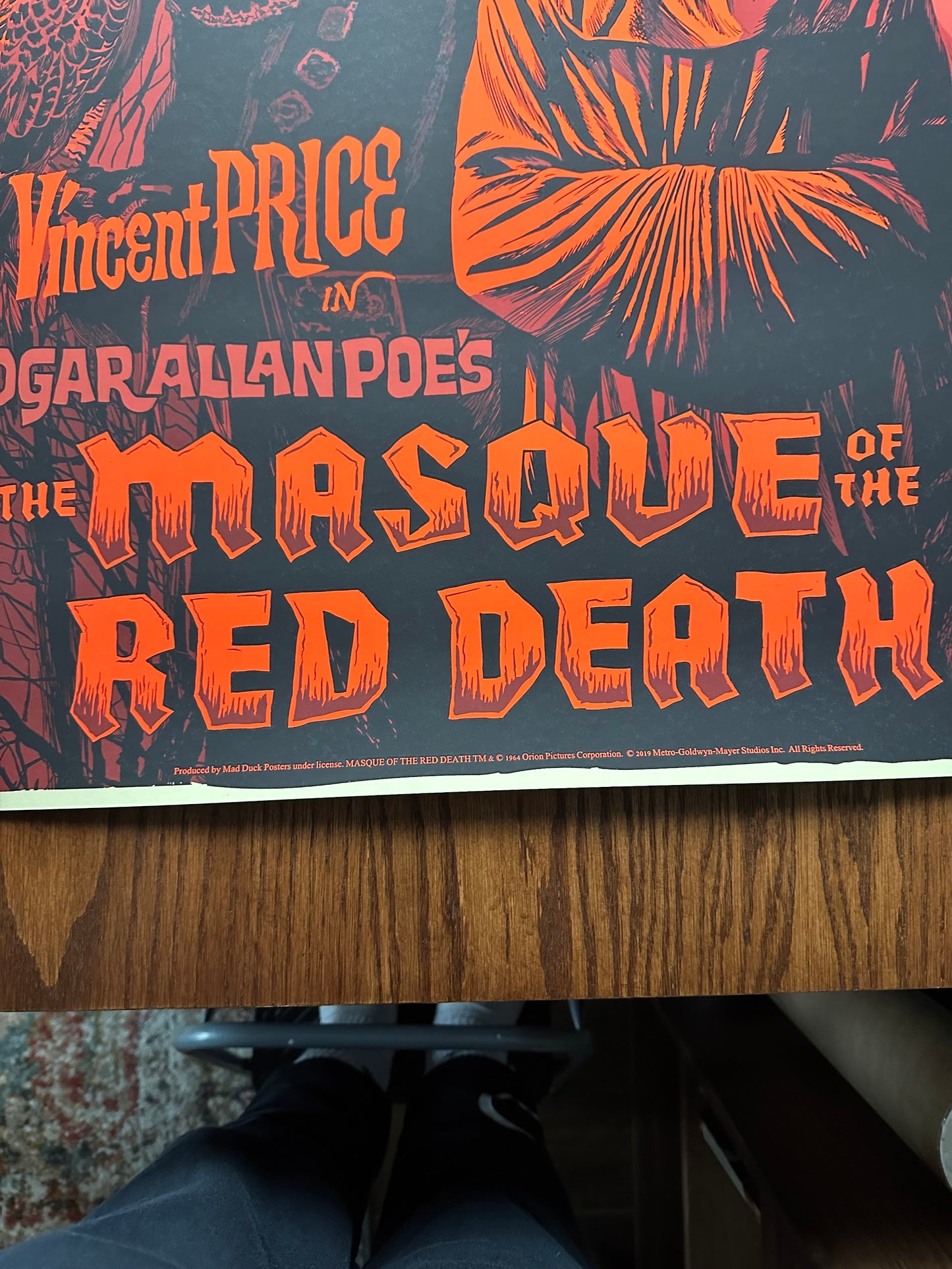 Francesco Francavilla - Masque of the Red Death 24x36 movie poster - detail image 2