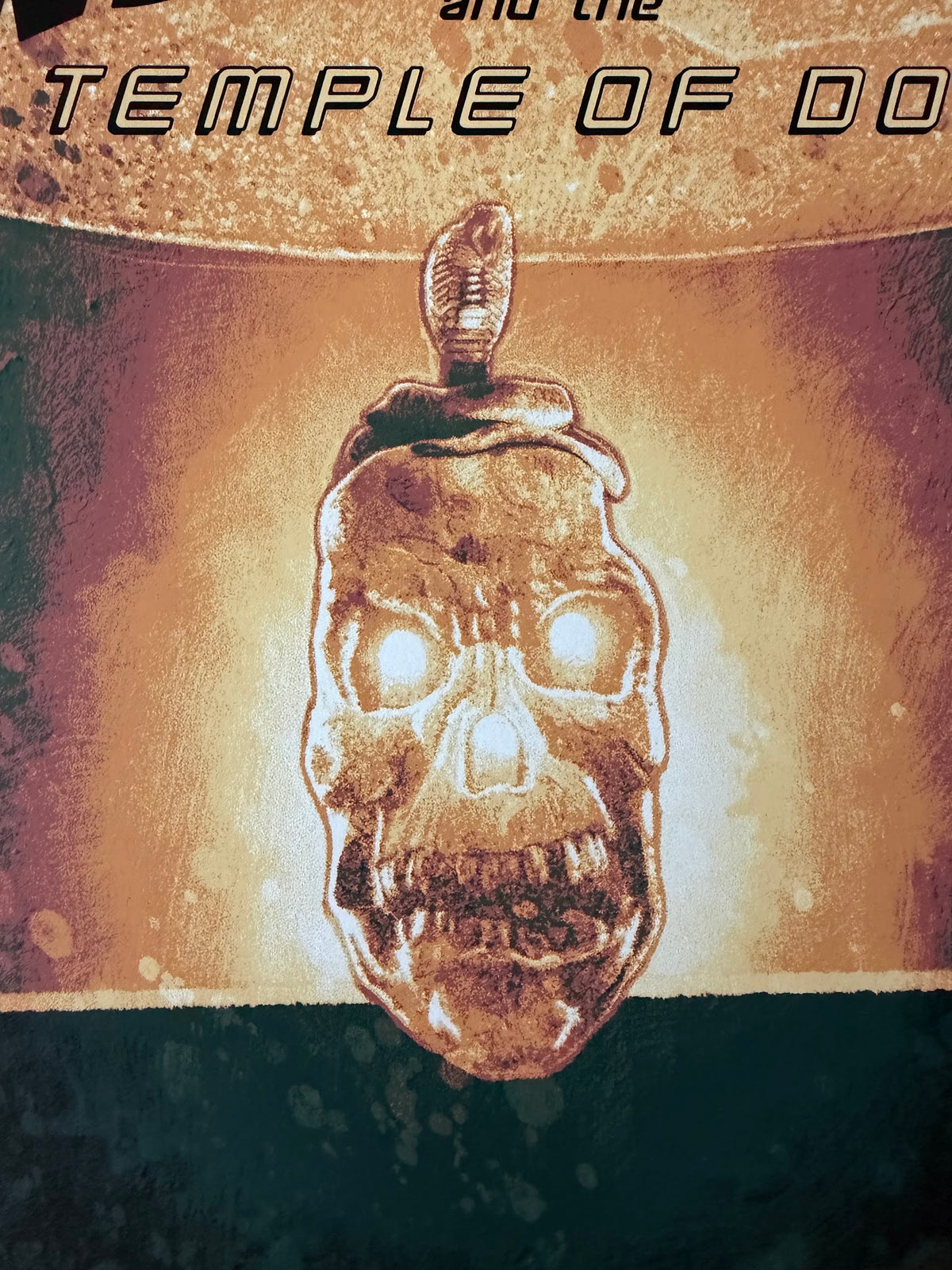 Kevin Wilson - Indiana Jones Temple of Doom Variant - 24x36 - Limited Edition Poster