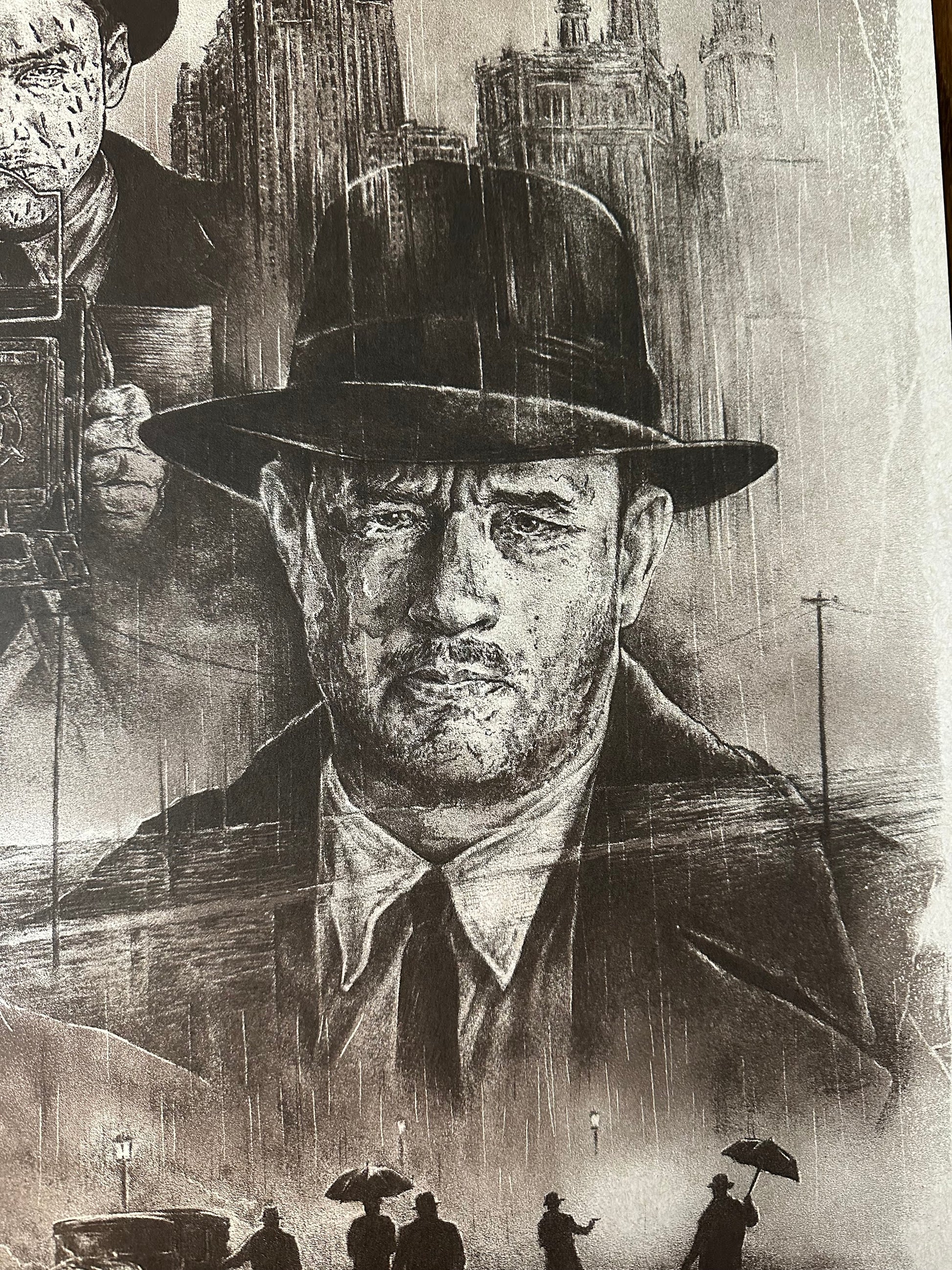 Andrew Rowland - Road to Peridition Gold Variant 24x36 movie poster - detail image 3