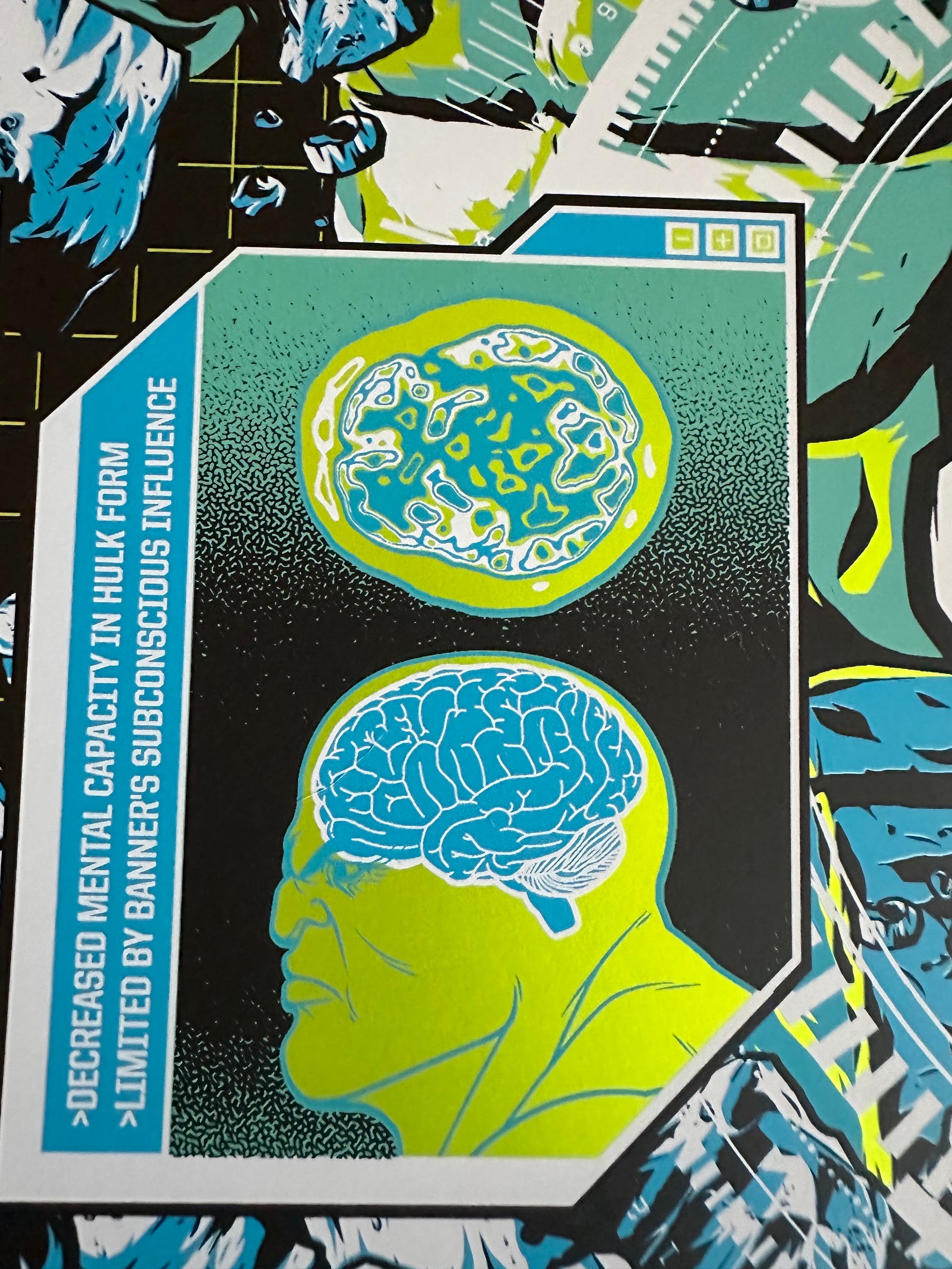 Anthony Petrie - Shield Files Hulk 18x24 movie poster - detail image 6