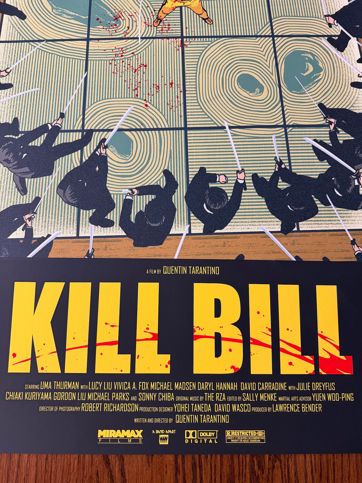 Andrew Kwan - Kill Bill - 24x36 - Limited Edition Poster