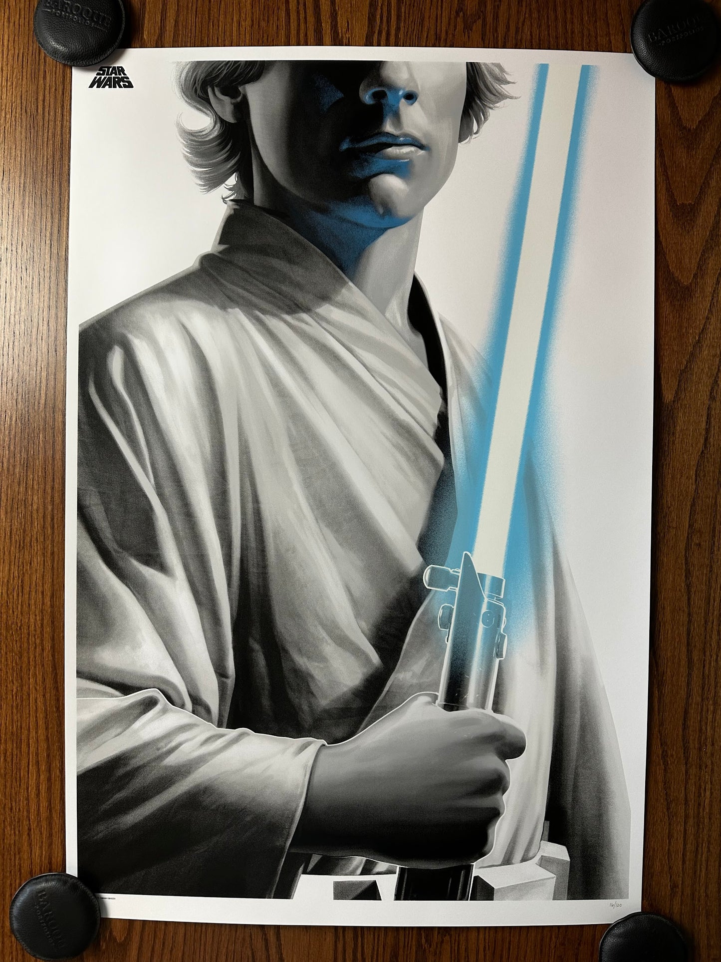 Phantom City Creative - Star Wars - Luke Skywalker Variant 24x36 movie poster