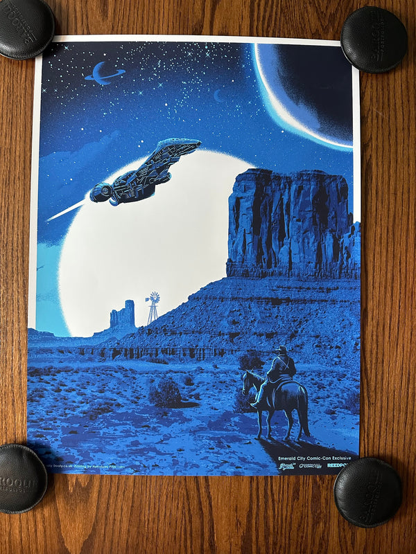 Doaly - Firefly "Space Cowboy" - 18x24 - Limited Edition Print