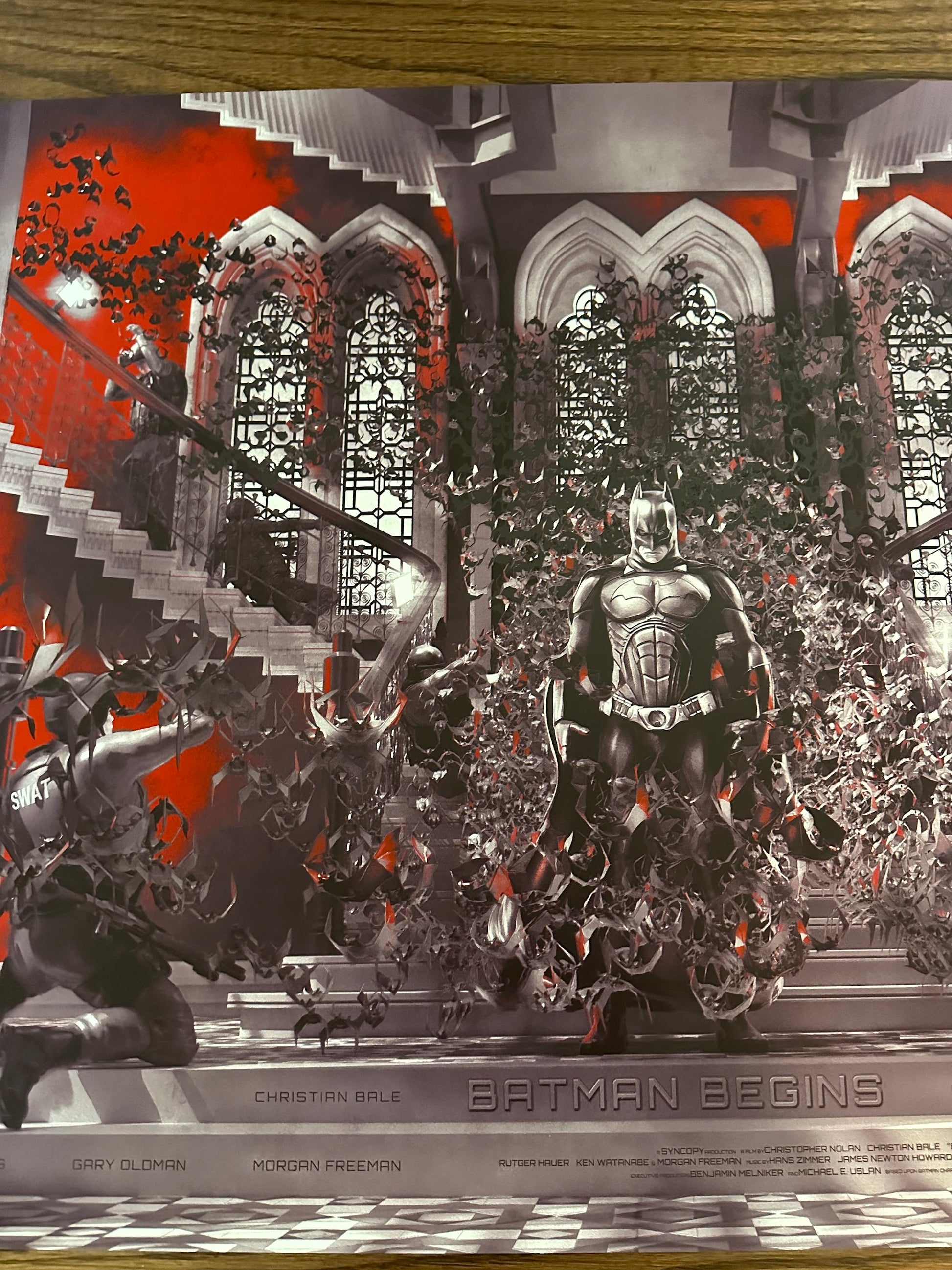 Chris Skinner - Batman Begins 36x24 movie poster - detail image 5