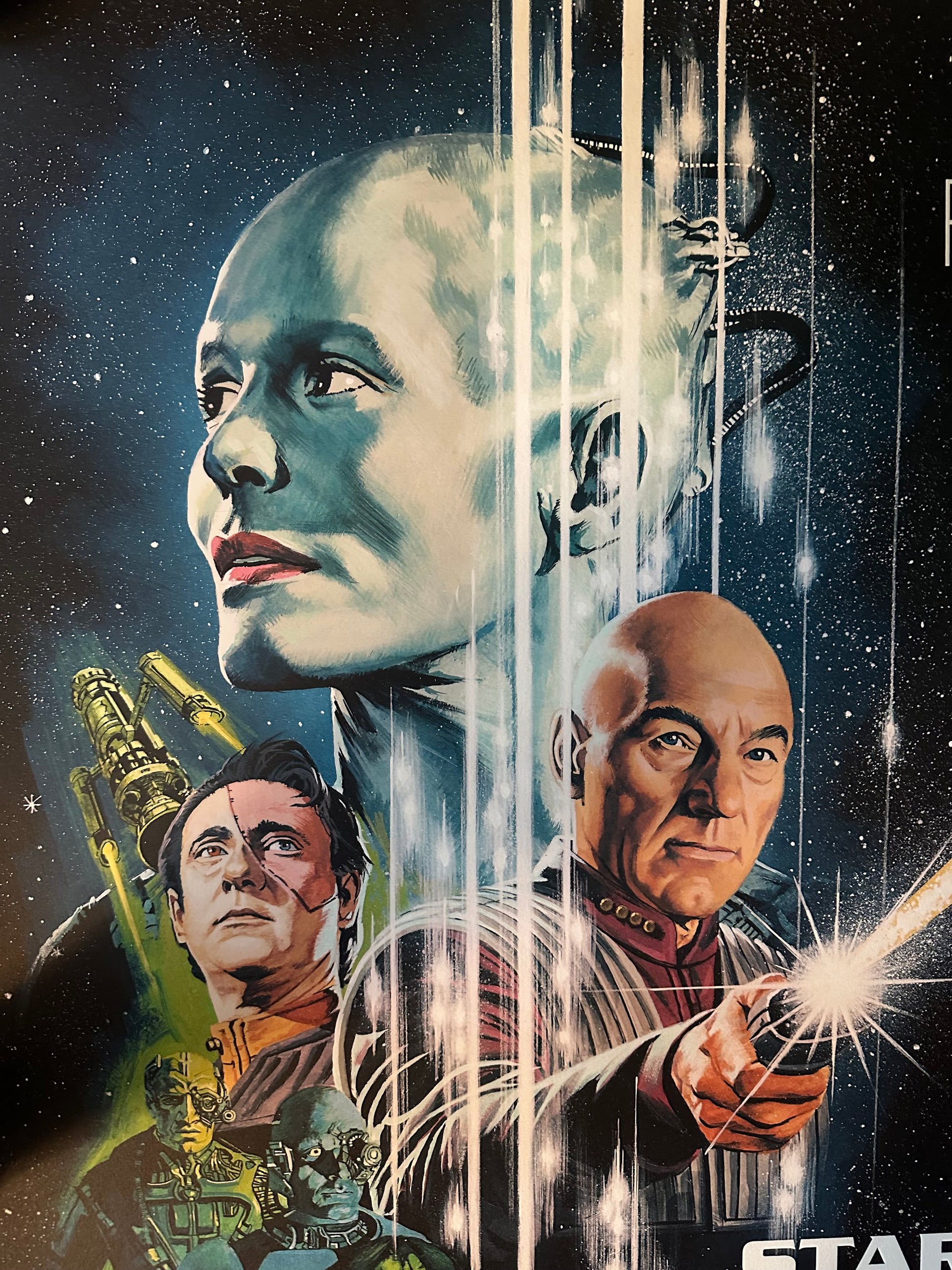 Paul Mann - Star Trek First Contact 24x36 movie poster - detail image 2