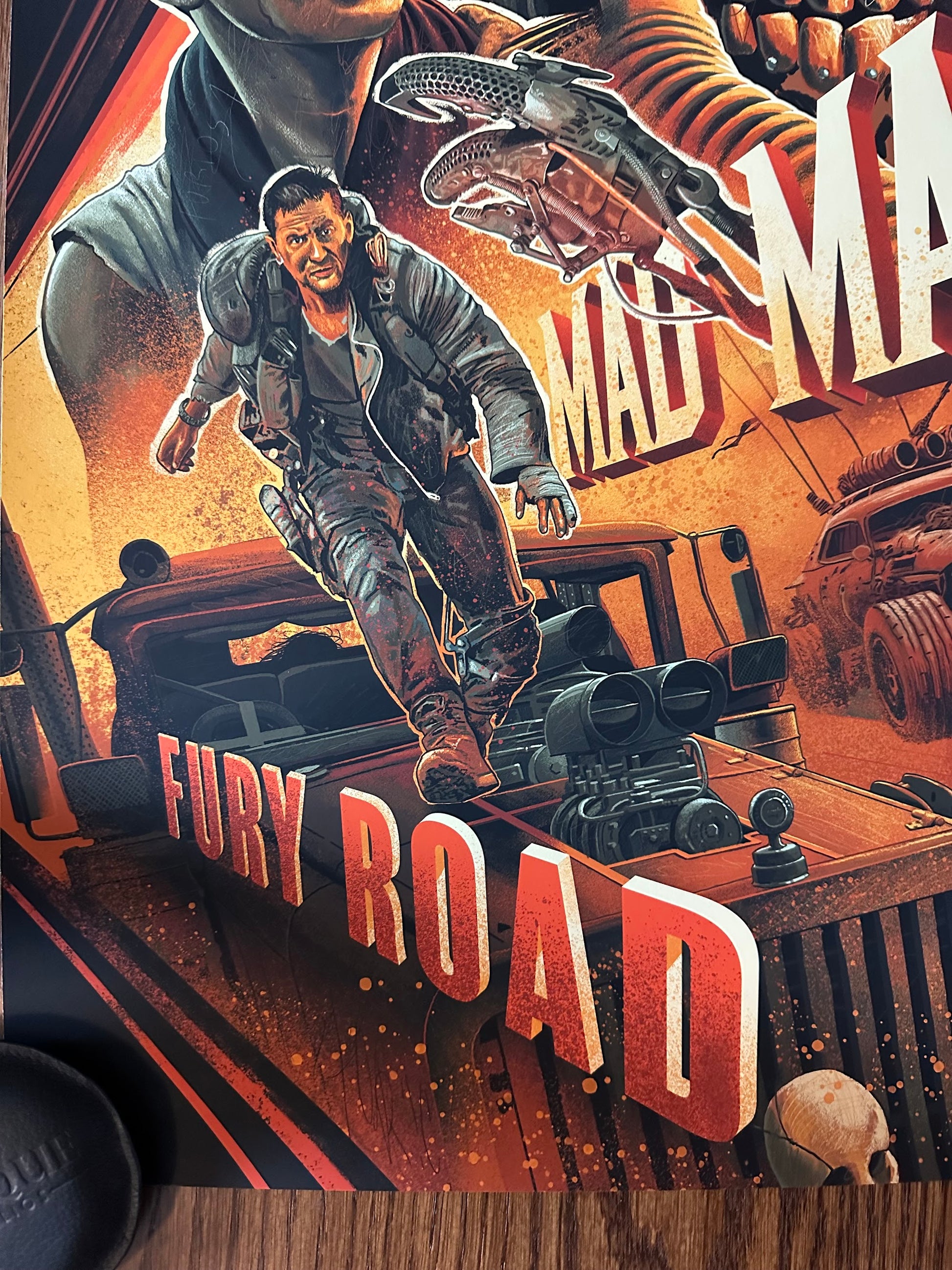 Danny Schlitz - Mad Max Fury Road 16x24 movie poster - detail image 4