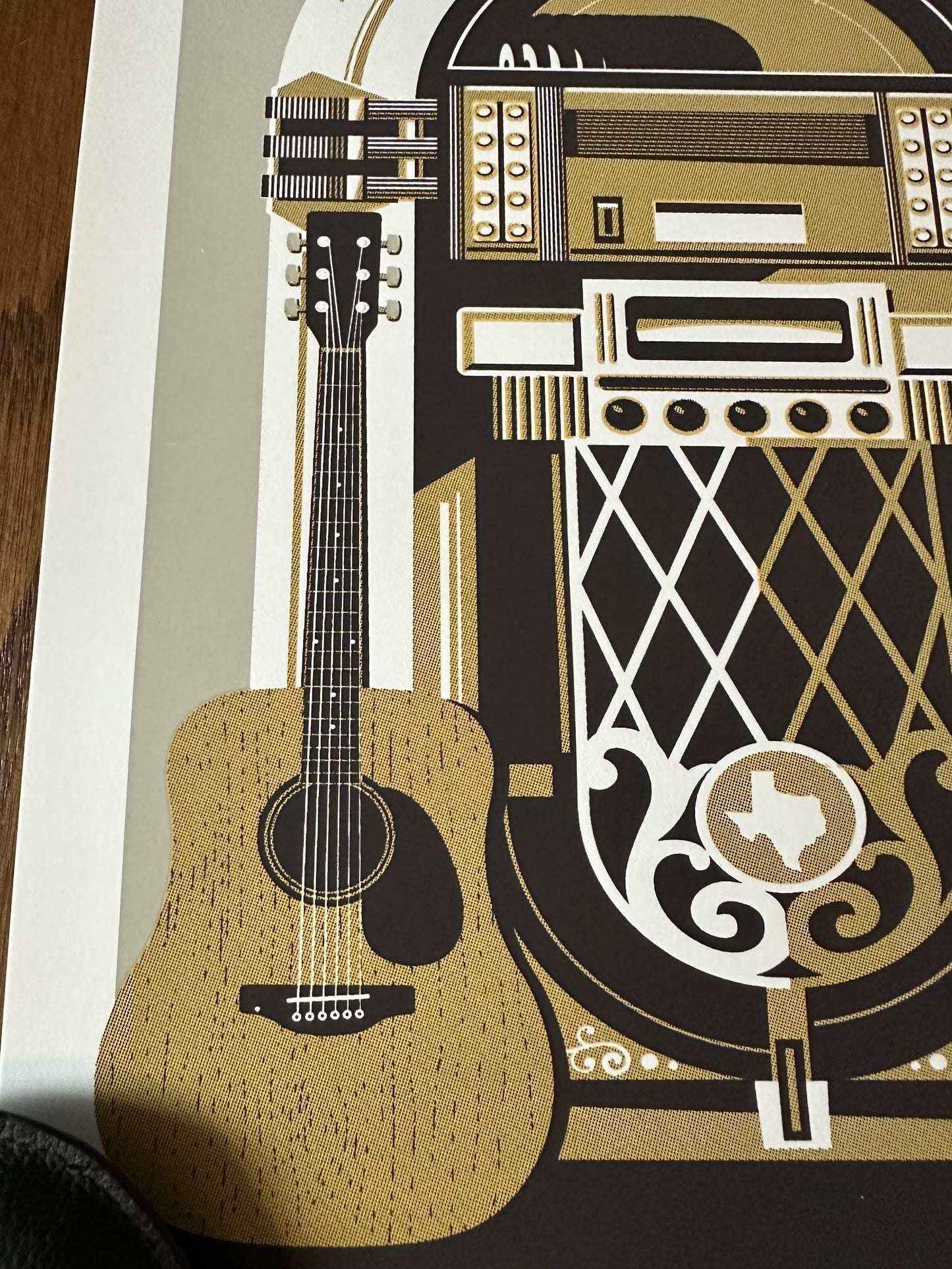 Nate Duval - Juke Box 14x11 art print - detail image 2