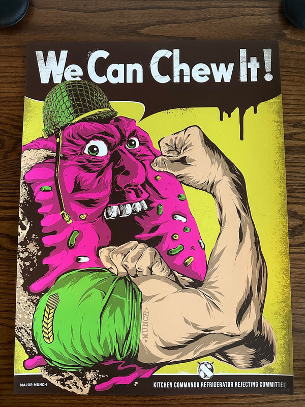 Anthony Petrie - We Can Chew It - 18x24 - Limited Edition Poster