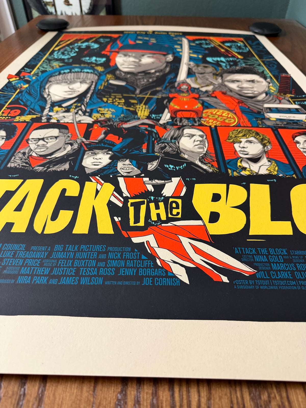 Tyler Stout - Attack the Block - 24x36 - Limited Edition Poster