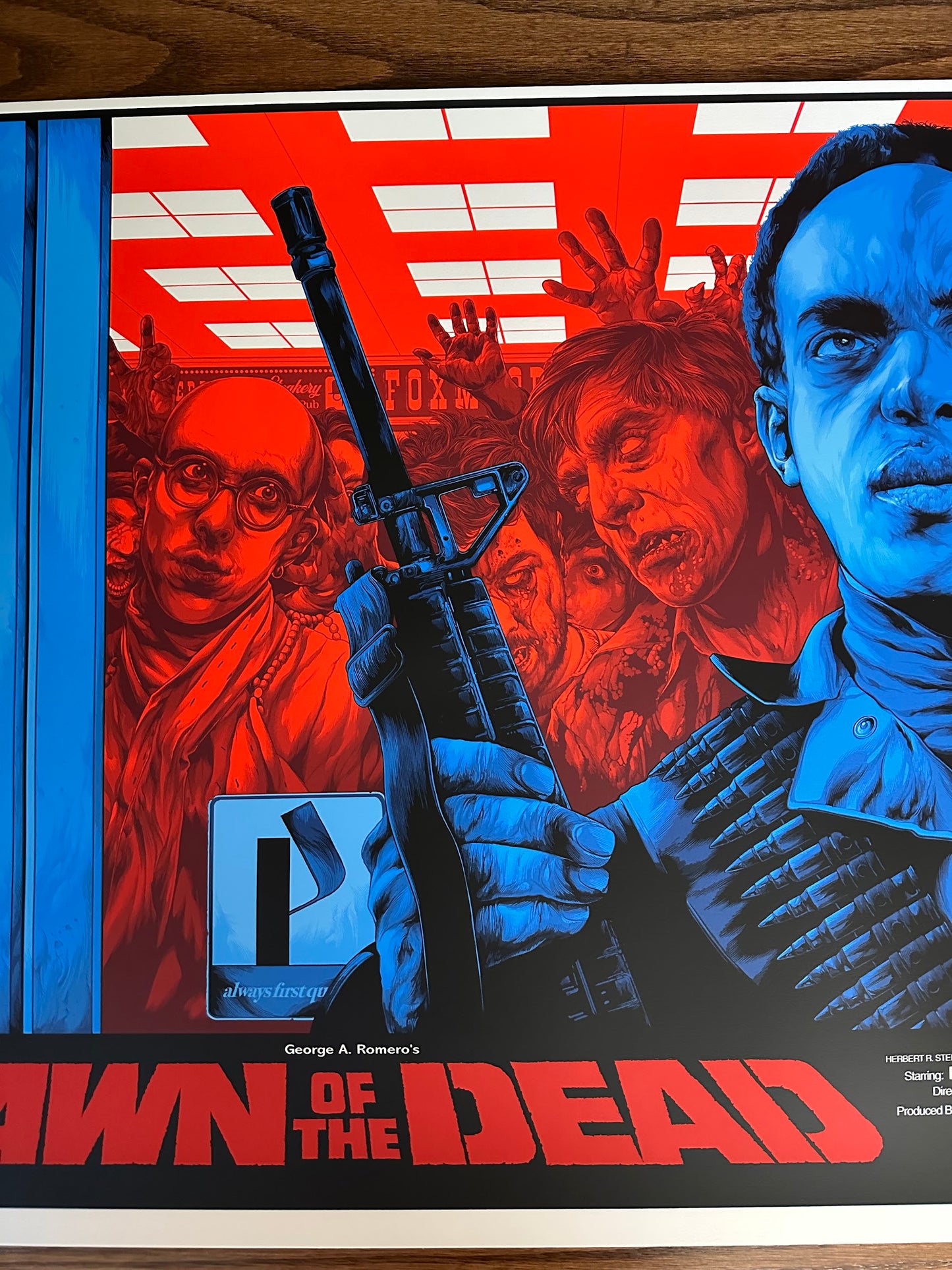 Ken Taylor - Dawn of Dead 36x24 movie poster - detail image 3