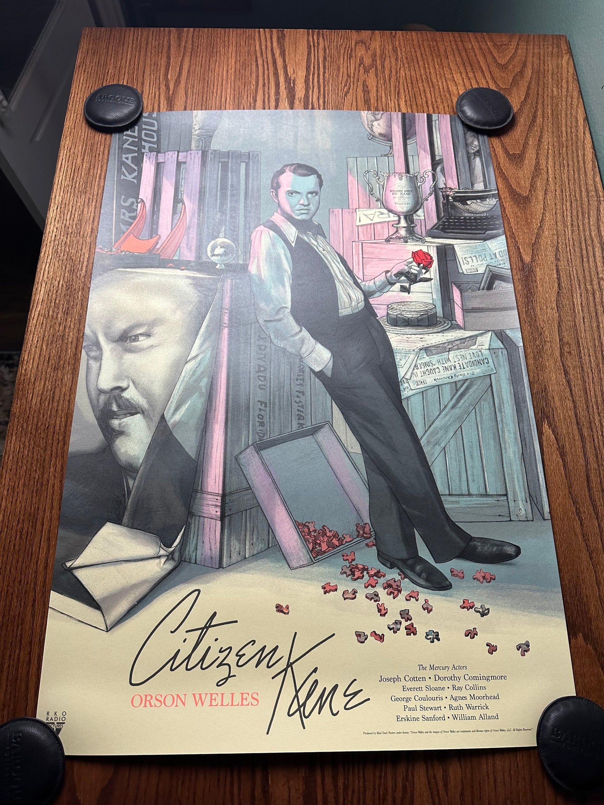 Jonathan Burton - Citizen Kane 24x36 movie poster