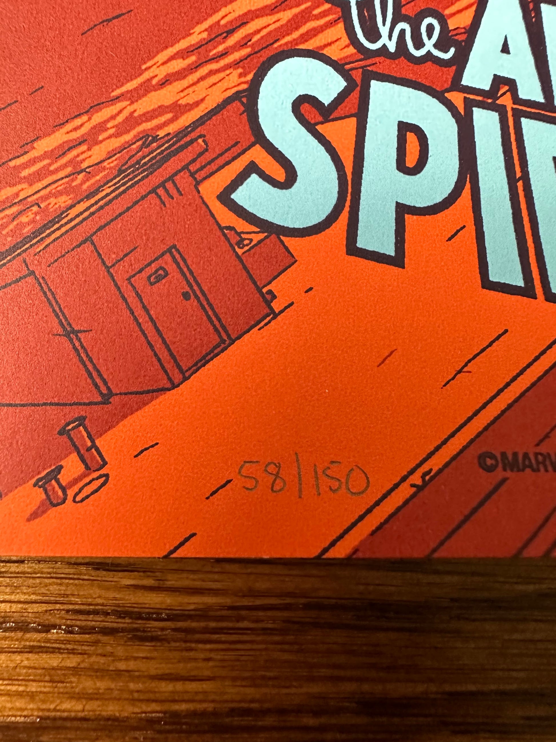 Florey - Spider-Man vs. Vulture 18x24 movie poster - detail image 6