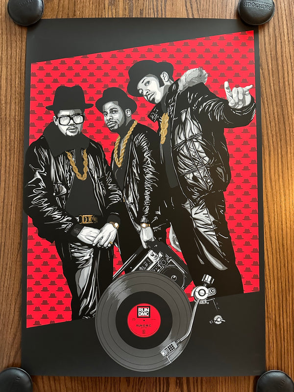 Vance Kelly - Run DMC - 24x36 - Limited Edition Poster