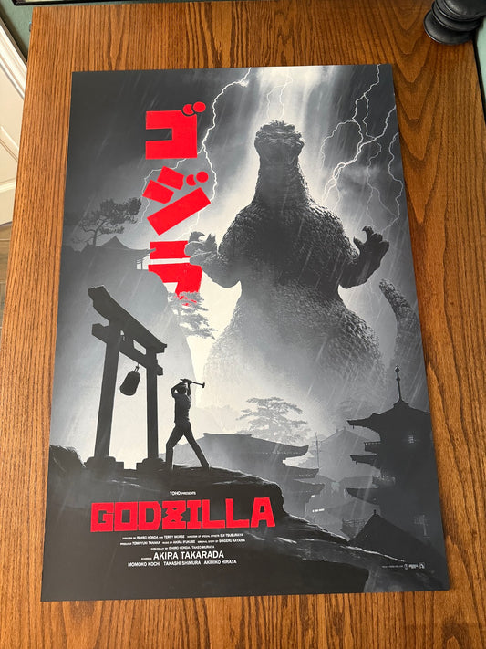 Kevin Wilson - Godzilla Variant - 24x36 - Limited Edition Poster