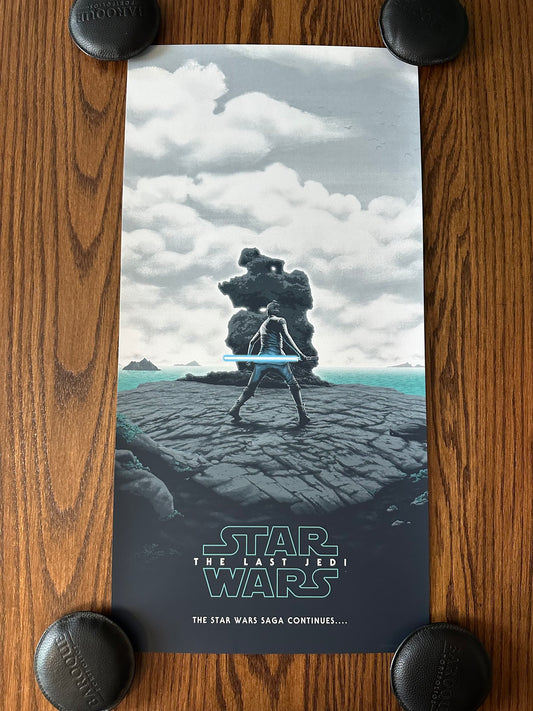 Florey - Star Wars The Last Jedi 12x24 movie poster