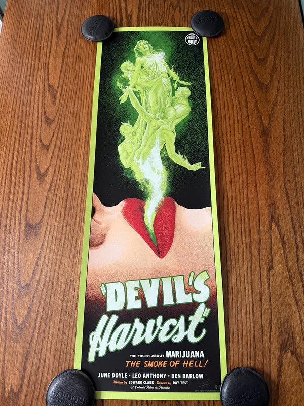 Timothy Pittides - Devil's Harvest - 12x36 - Limited Edition Poster