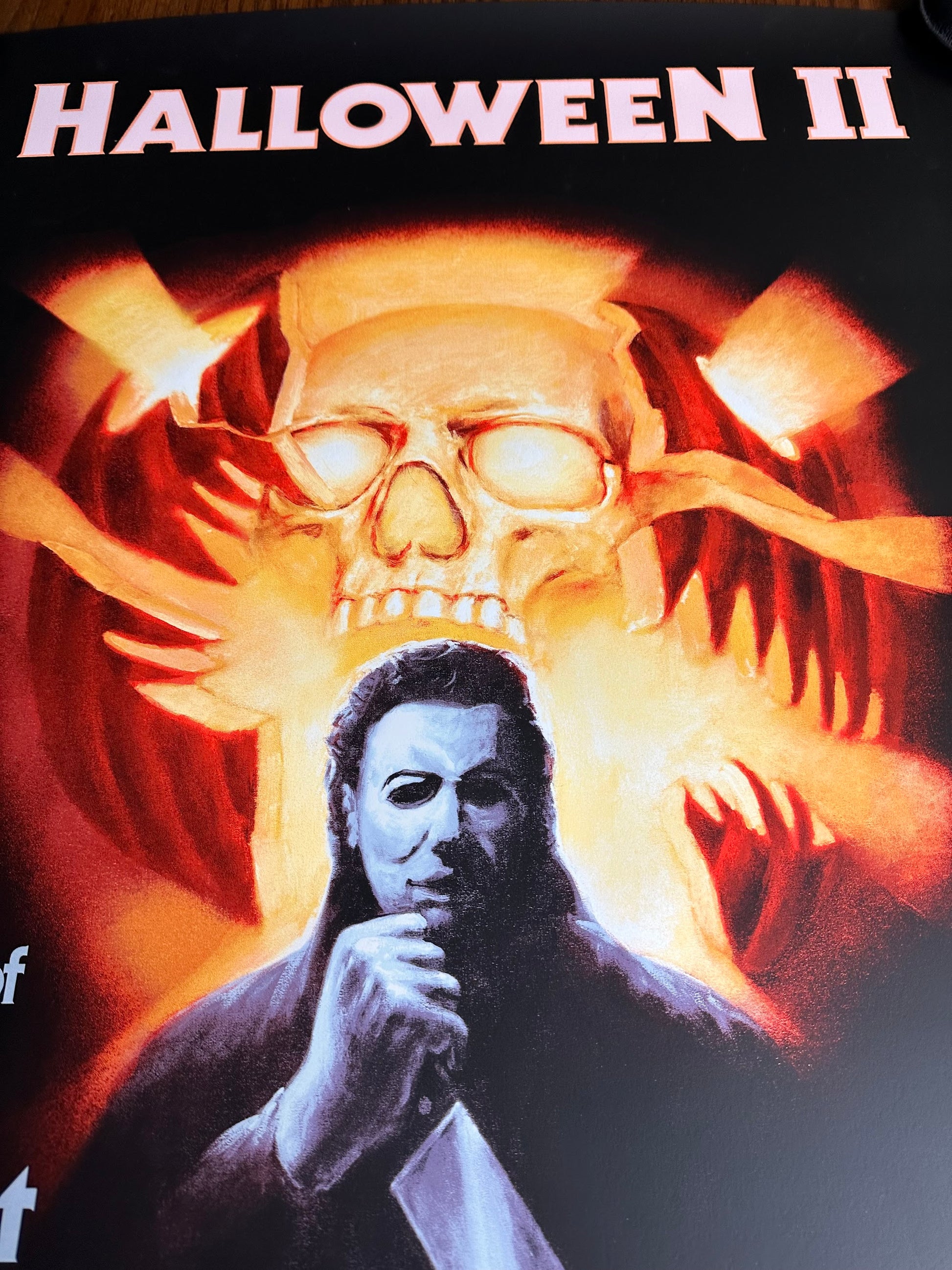 Bob Gleason - Halloween II 24x36 movie poster - detail image 3