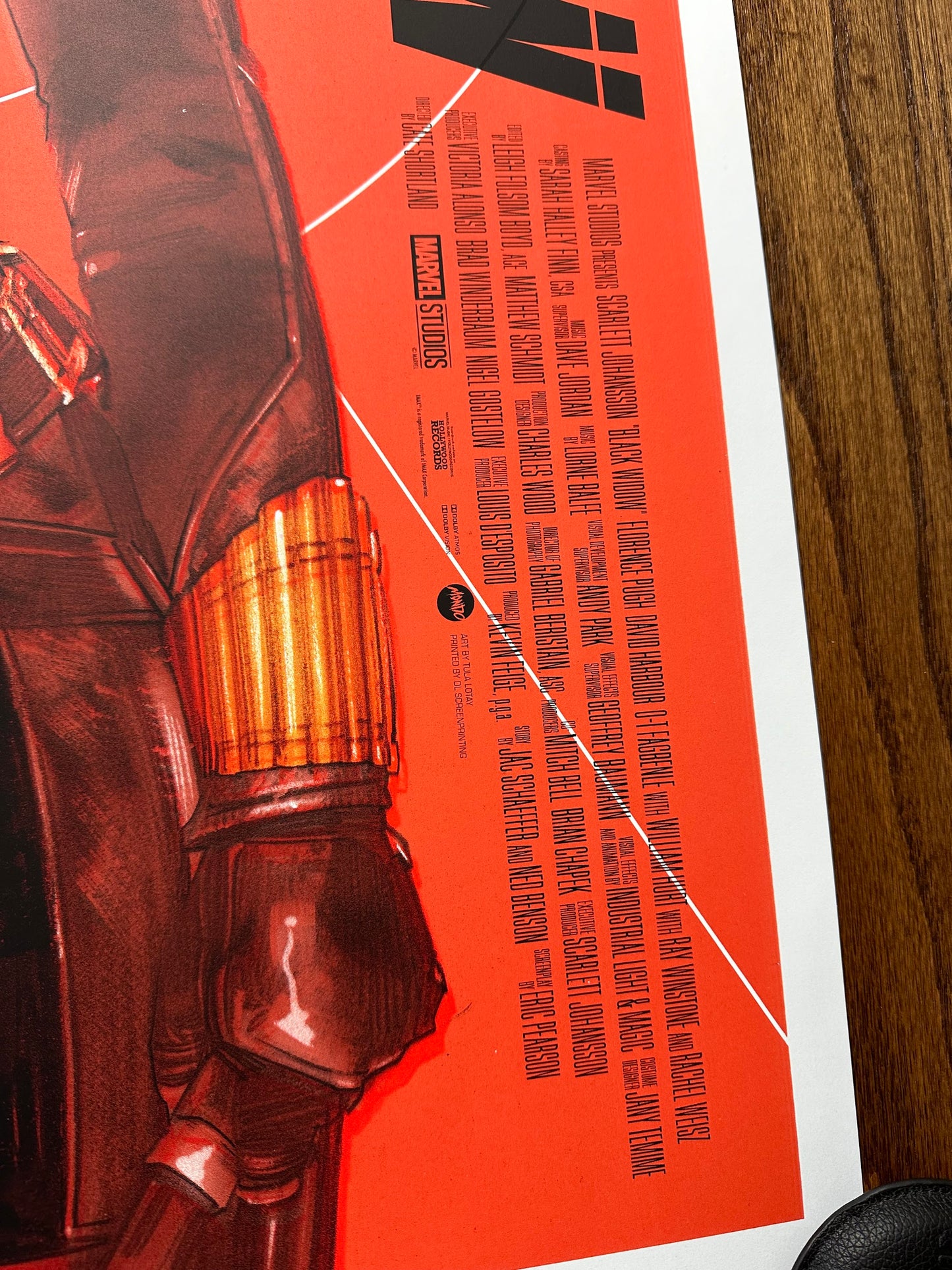 Tula Lotay - Black Widow Variant 24x36 movie poster - detail image 7