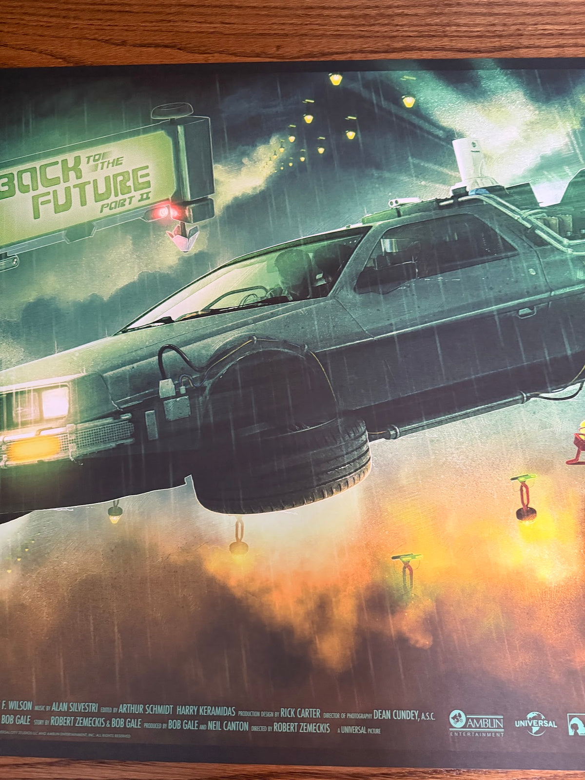 Kevin Wilson - Back to the Future II - 24x36 - Limited Edition Poster